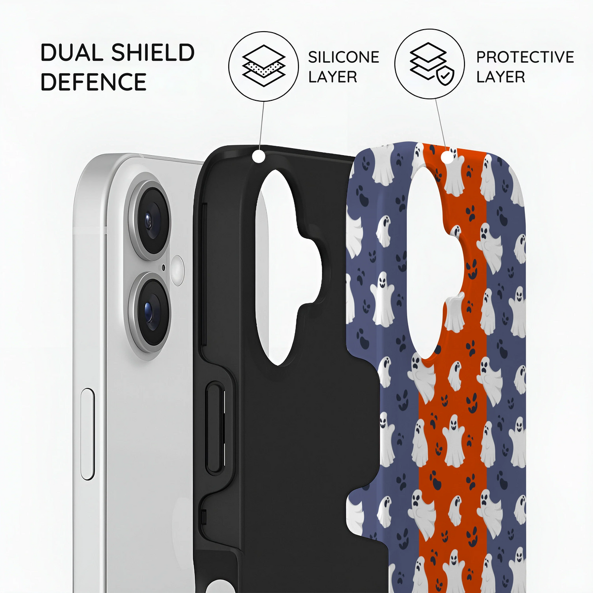 Split Spirits - iPhone 16 Case