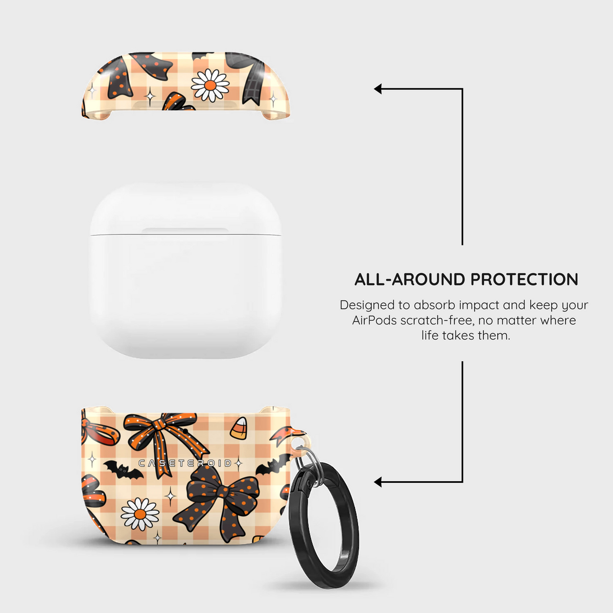 Spooky Coquette AirPods 4 2.webp