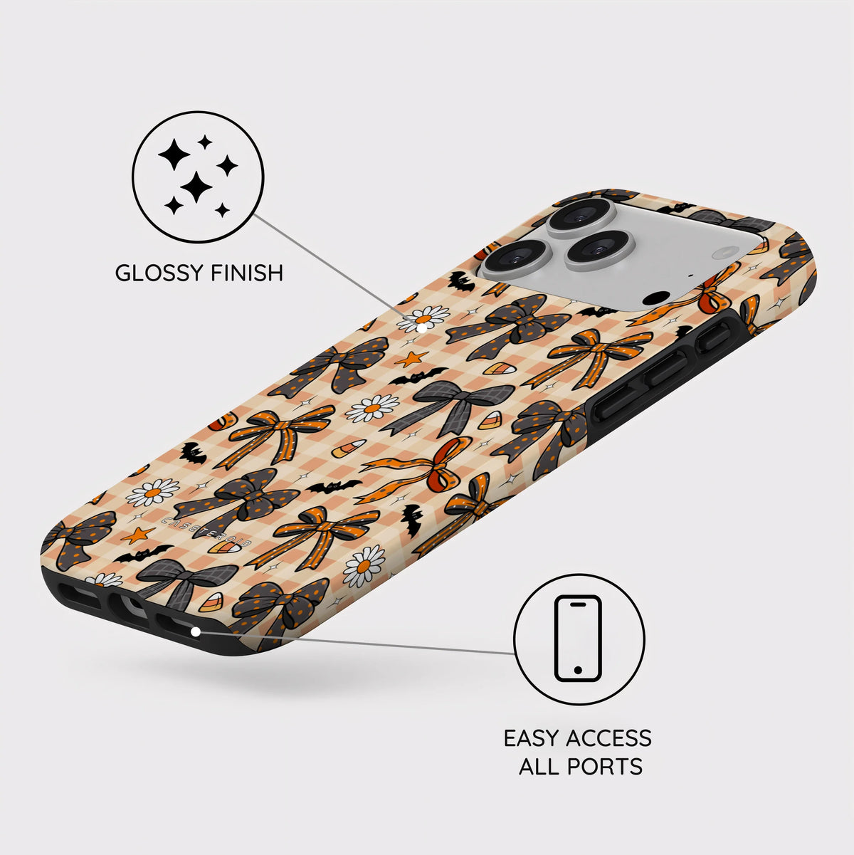 Spooky Coquette - iPhone 18 Pro Max Case