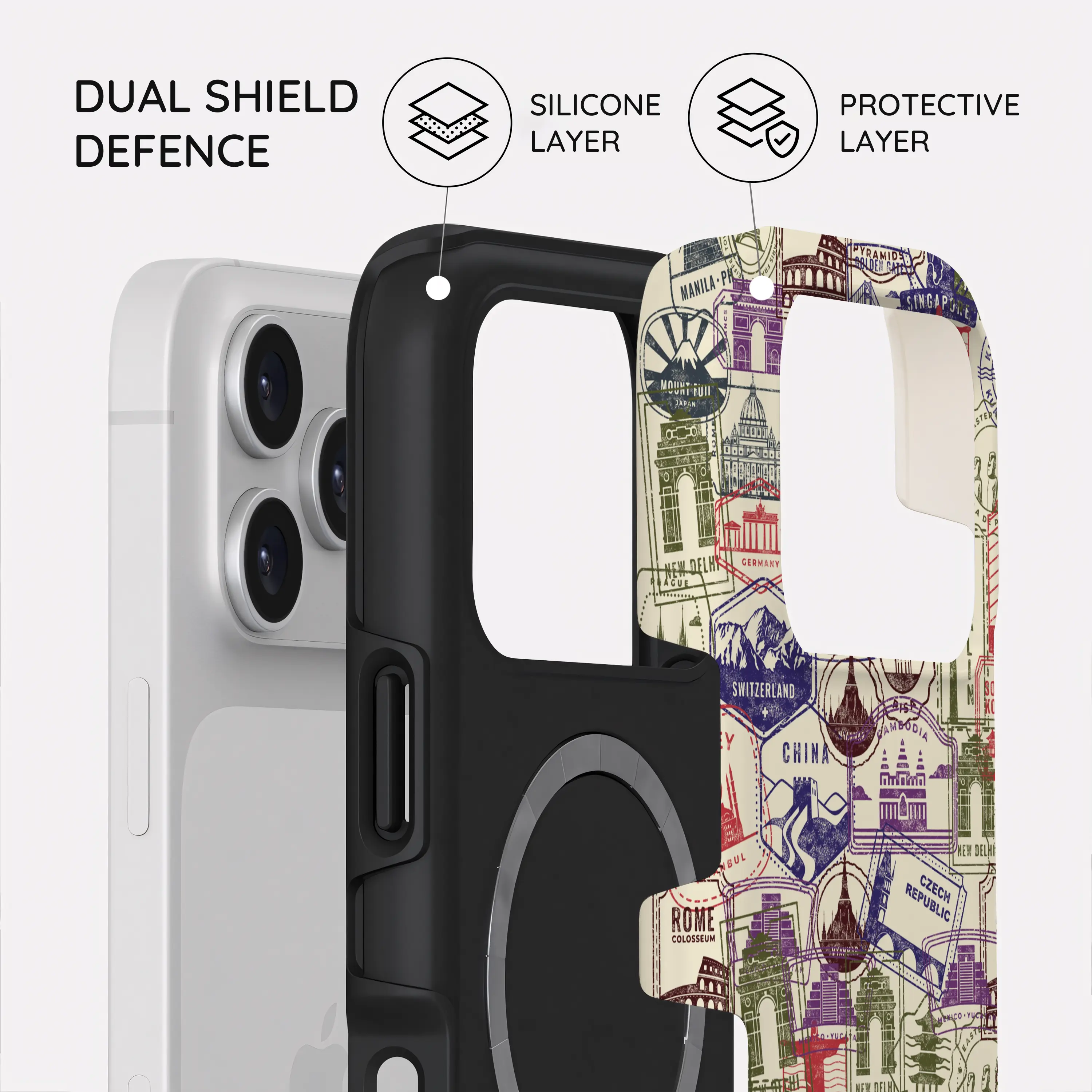 Stamps - iPhone 17 Pro Case