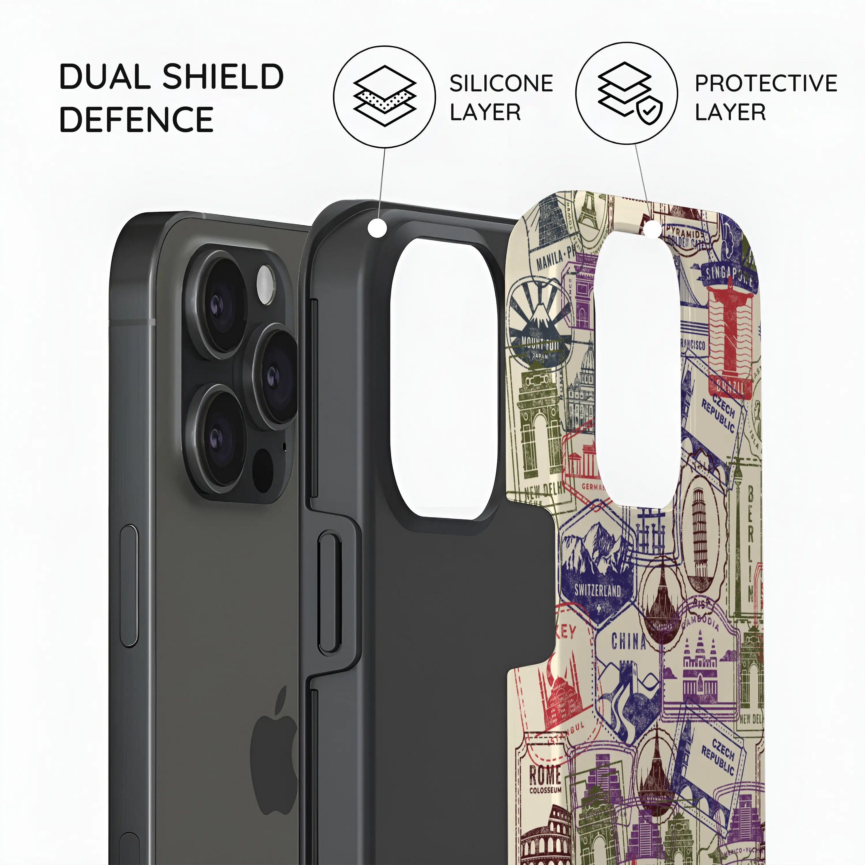 Stamps - iPhone 15 Pro Max Case