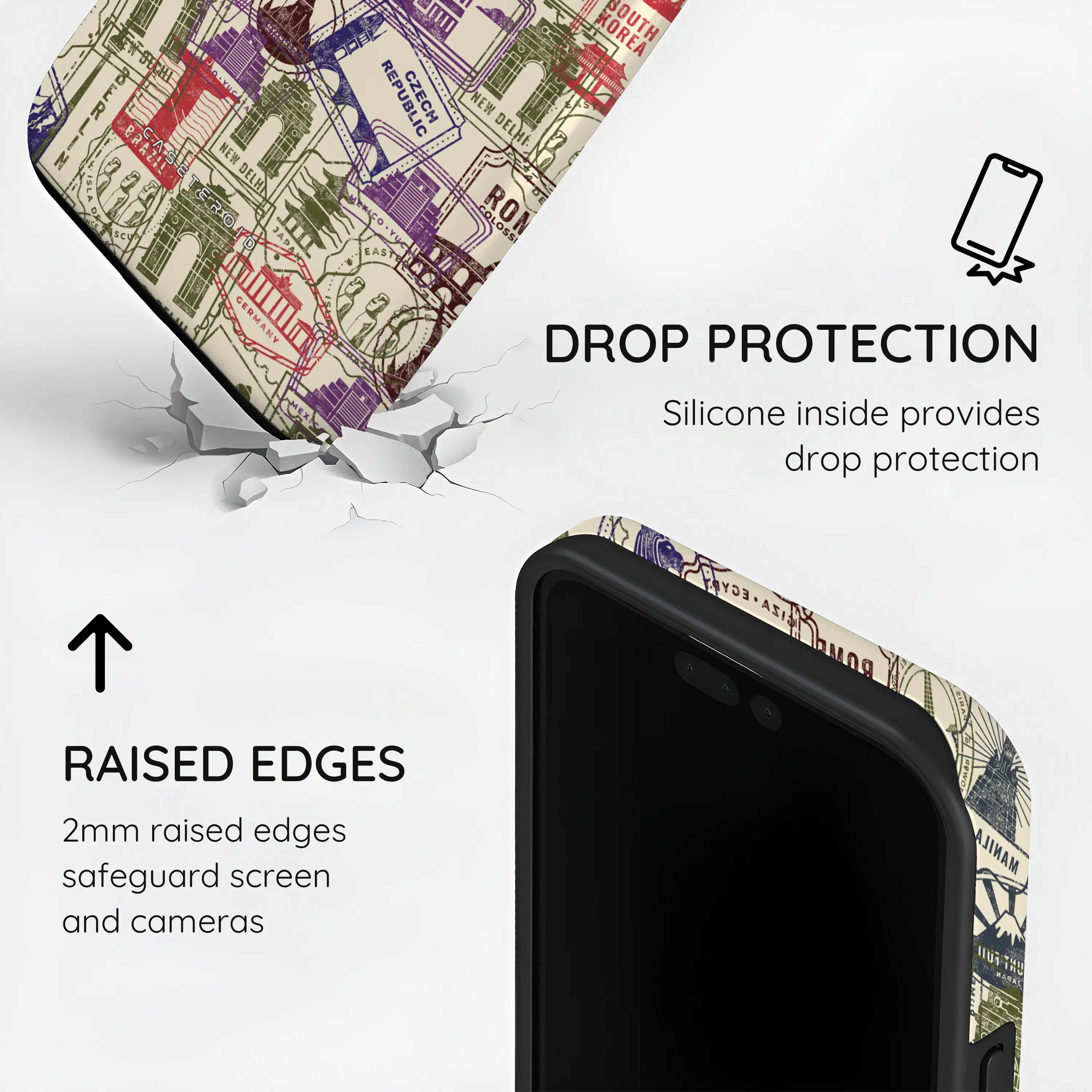 Stamps - iPhone 15 Pro Max Case