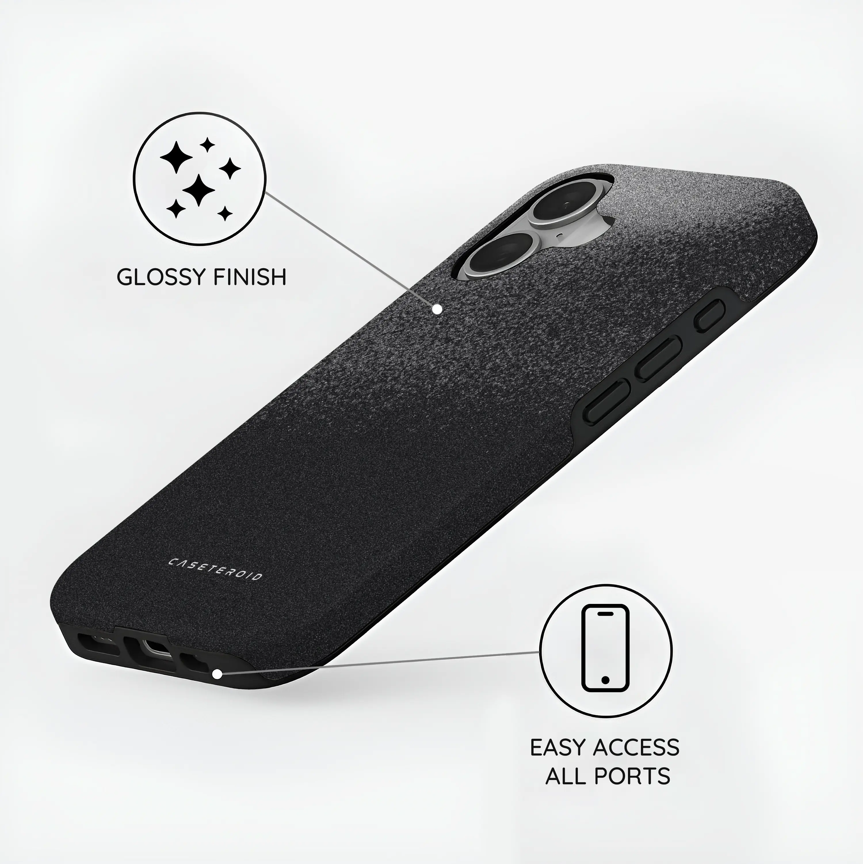 Starry Froth - iPhone 16 Case