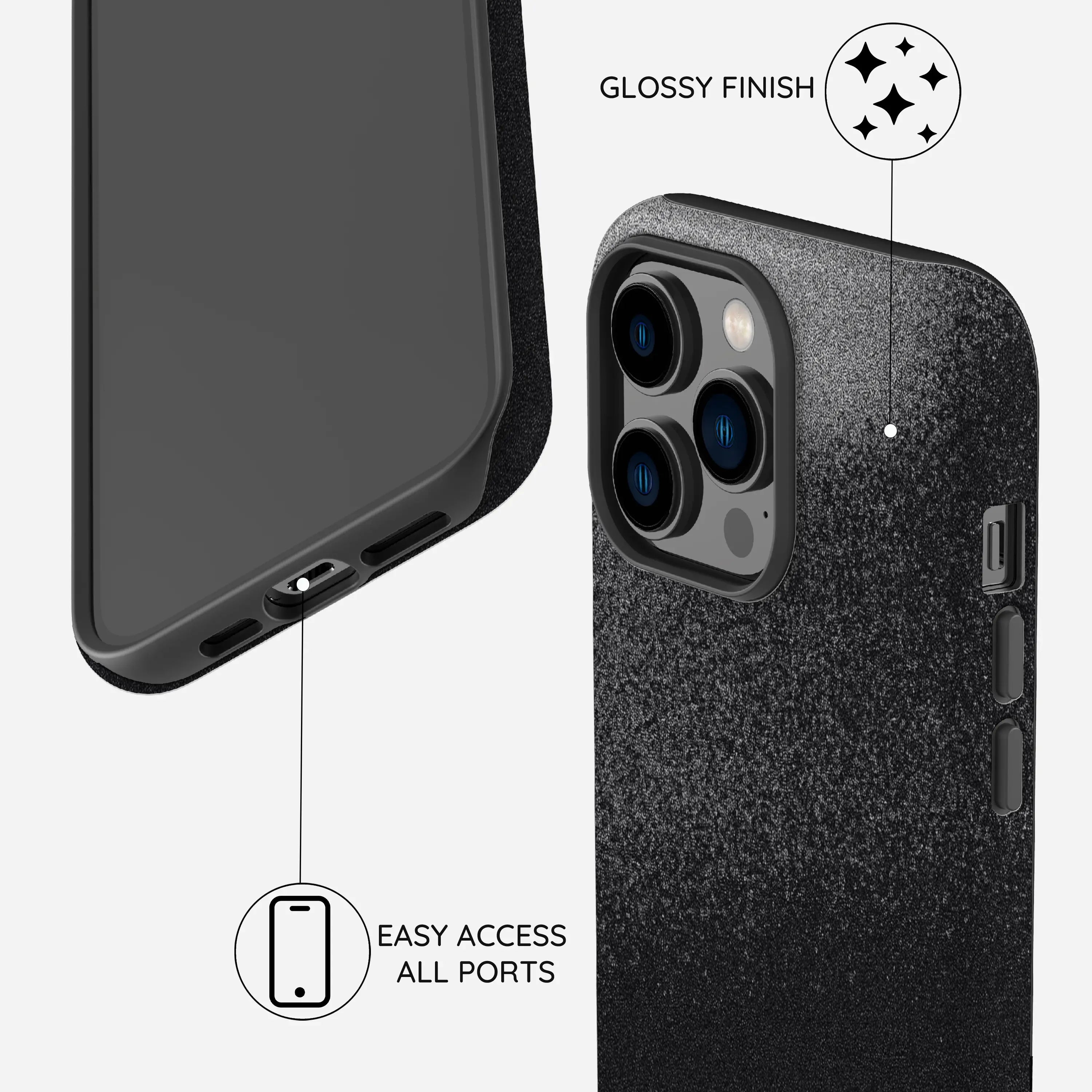 Starry Froth - iPhone 14 Pro Max Case