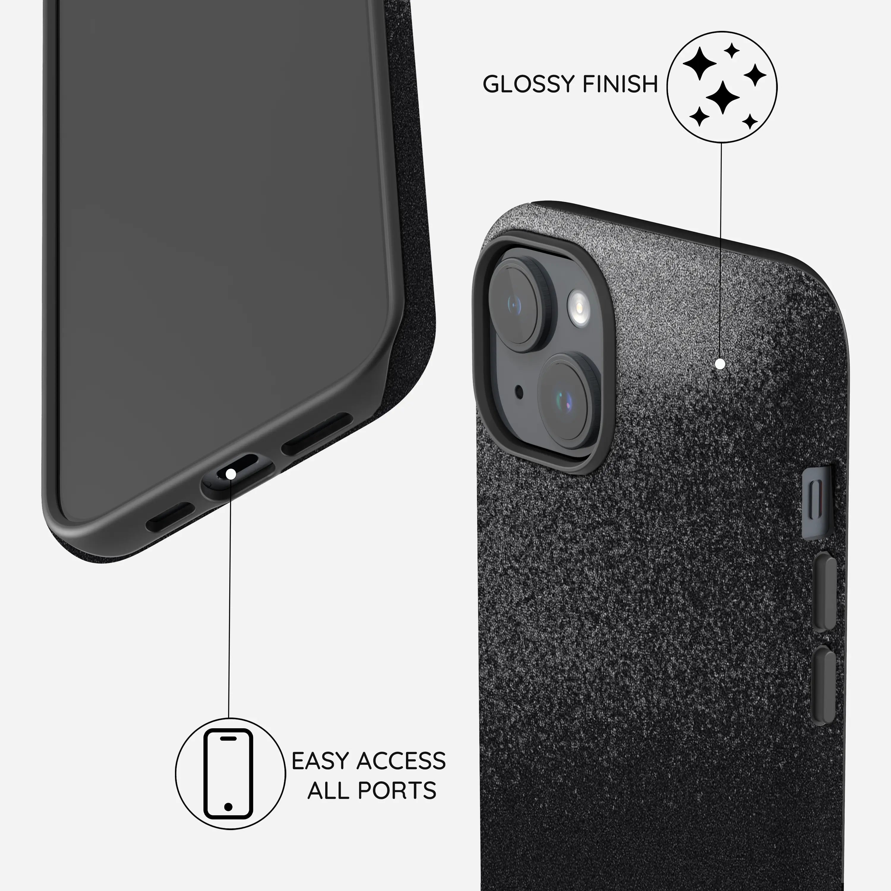 Starry Froth - iPhone 15 Plus Case