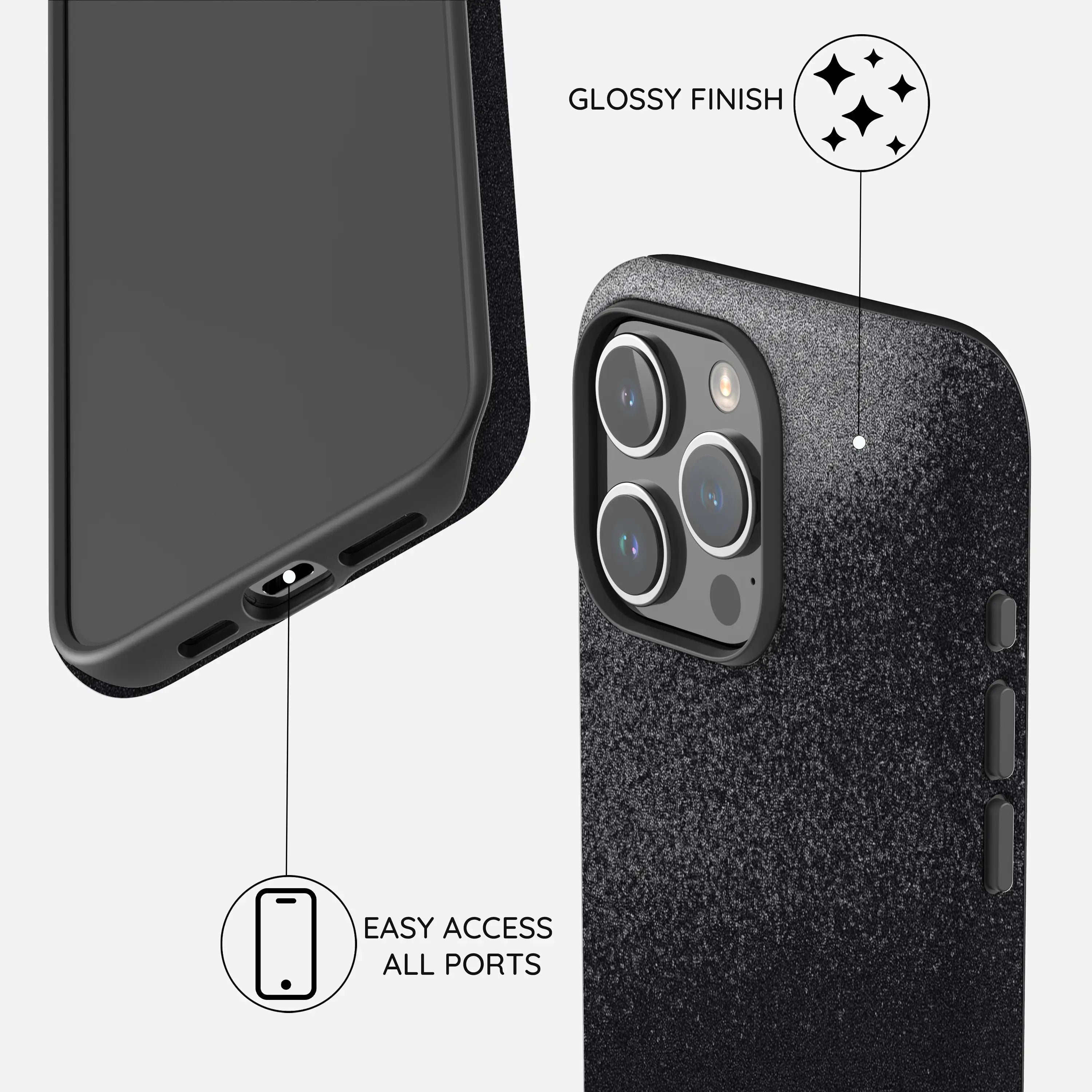 Starry Froth - iPhone 15 Pro Case
