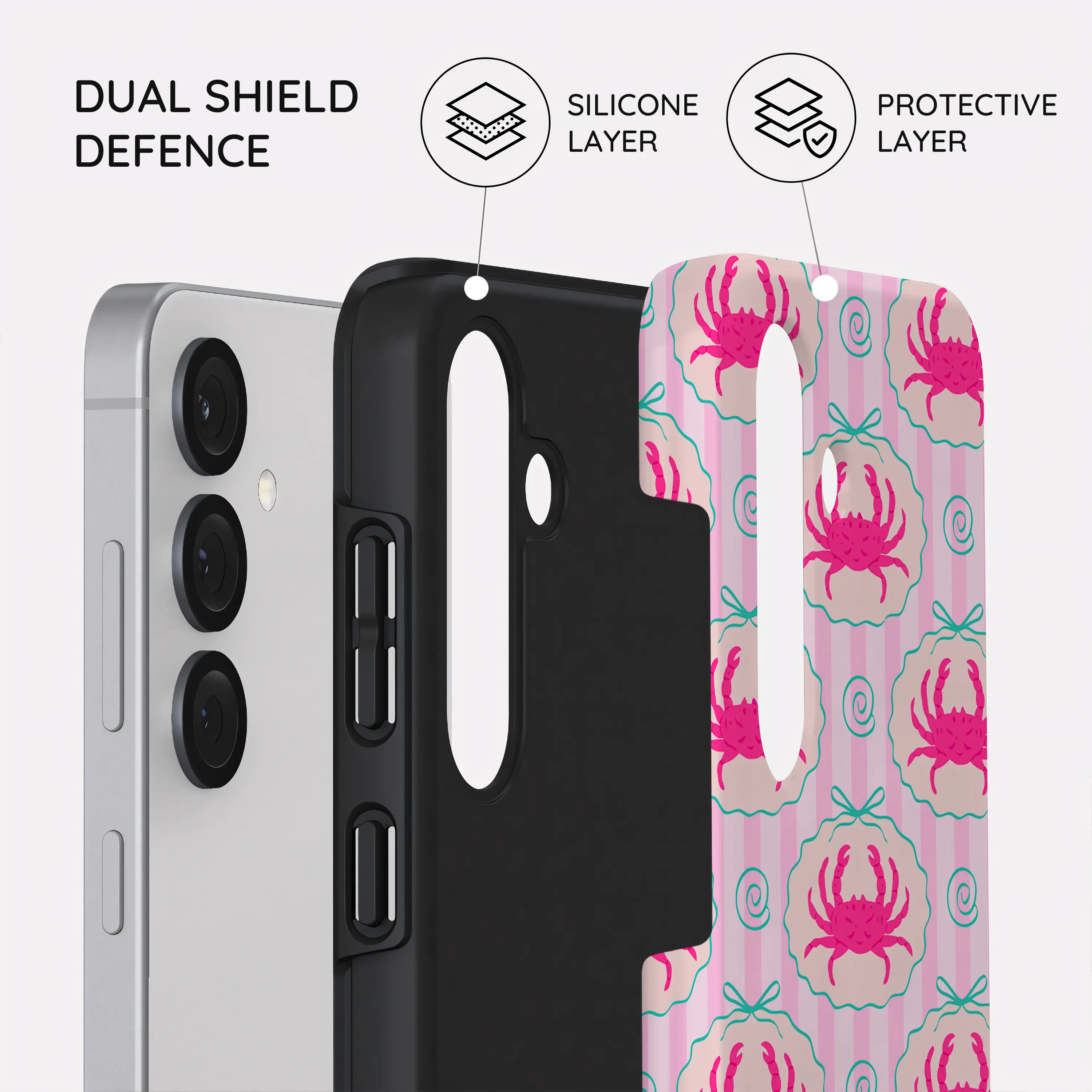 Sugar Crabs - Samsung Galaxy S25 Case