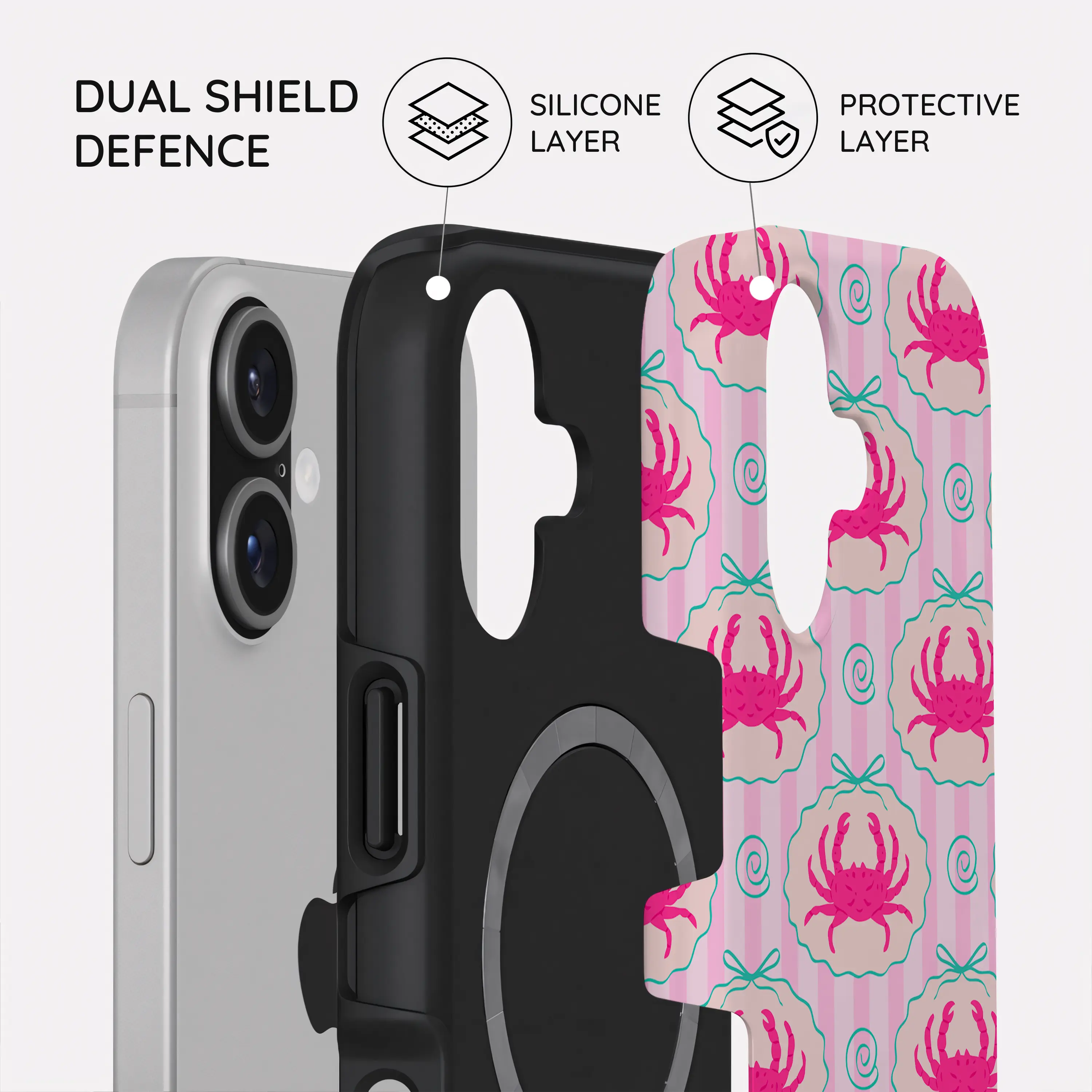 Sugar Crabs - iPhone 17 Case