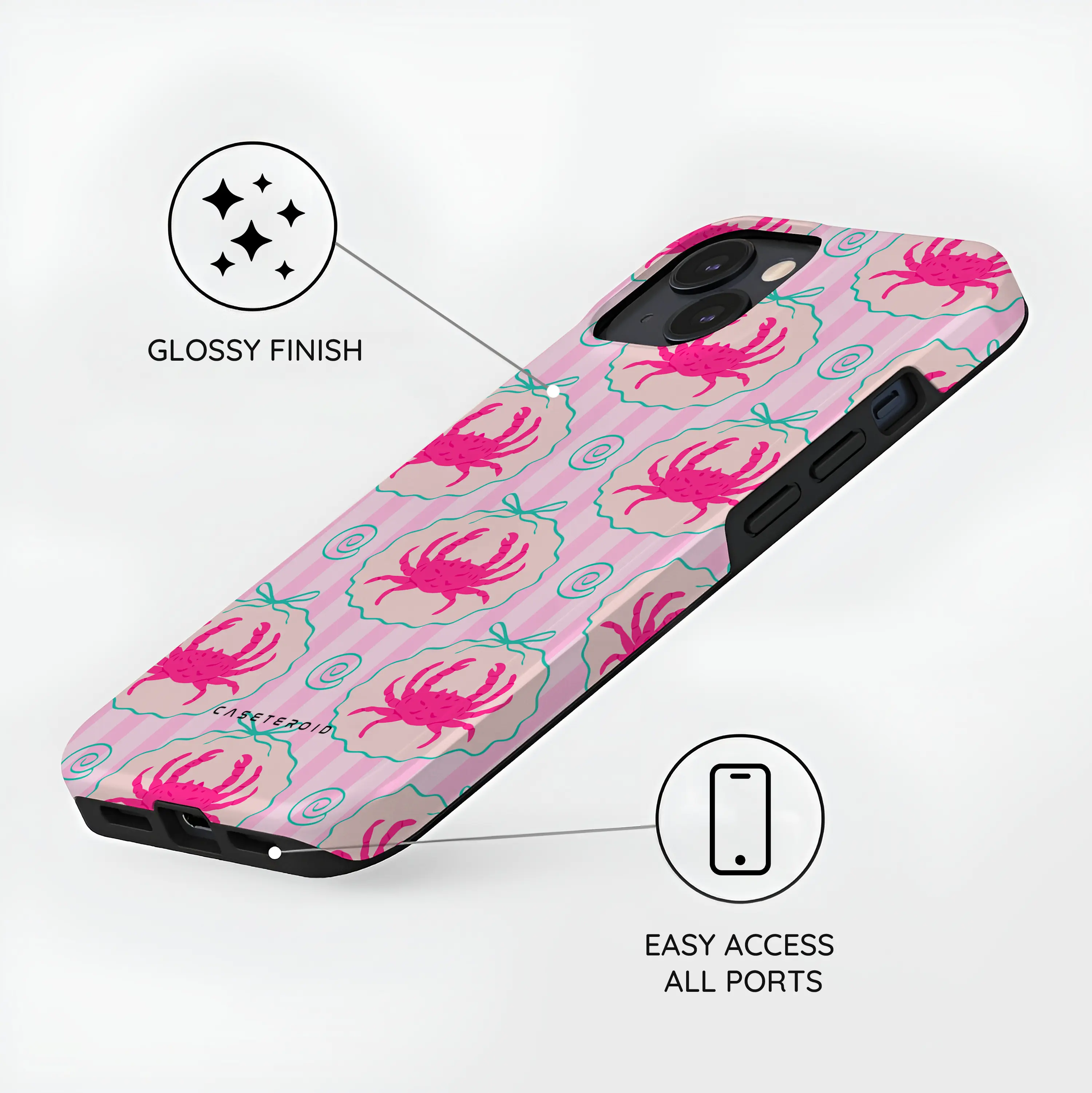 Sugar Crabs - iPhone 15 Plus Case