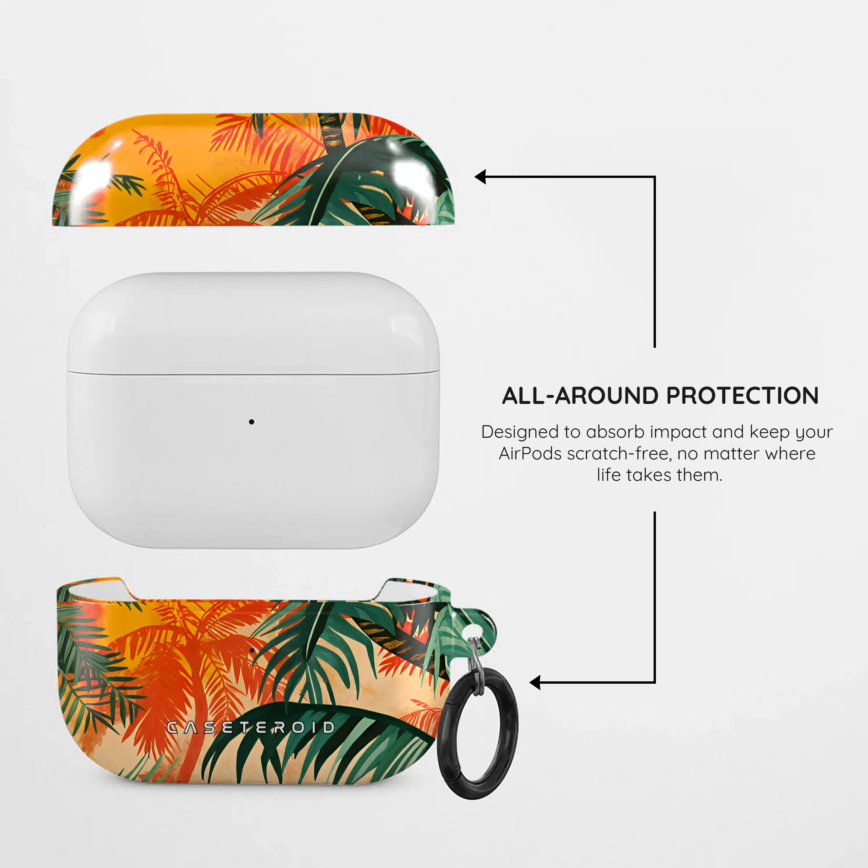Sunset Shores Symphony - AirPods Pro Case