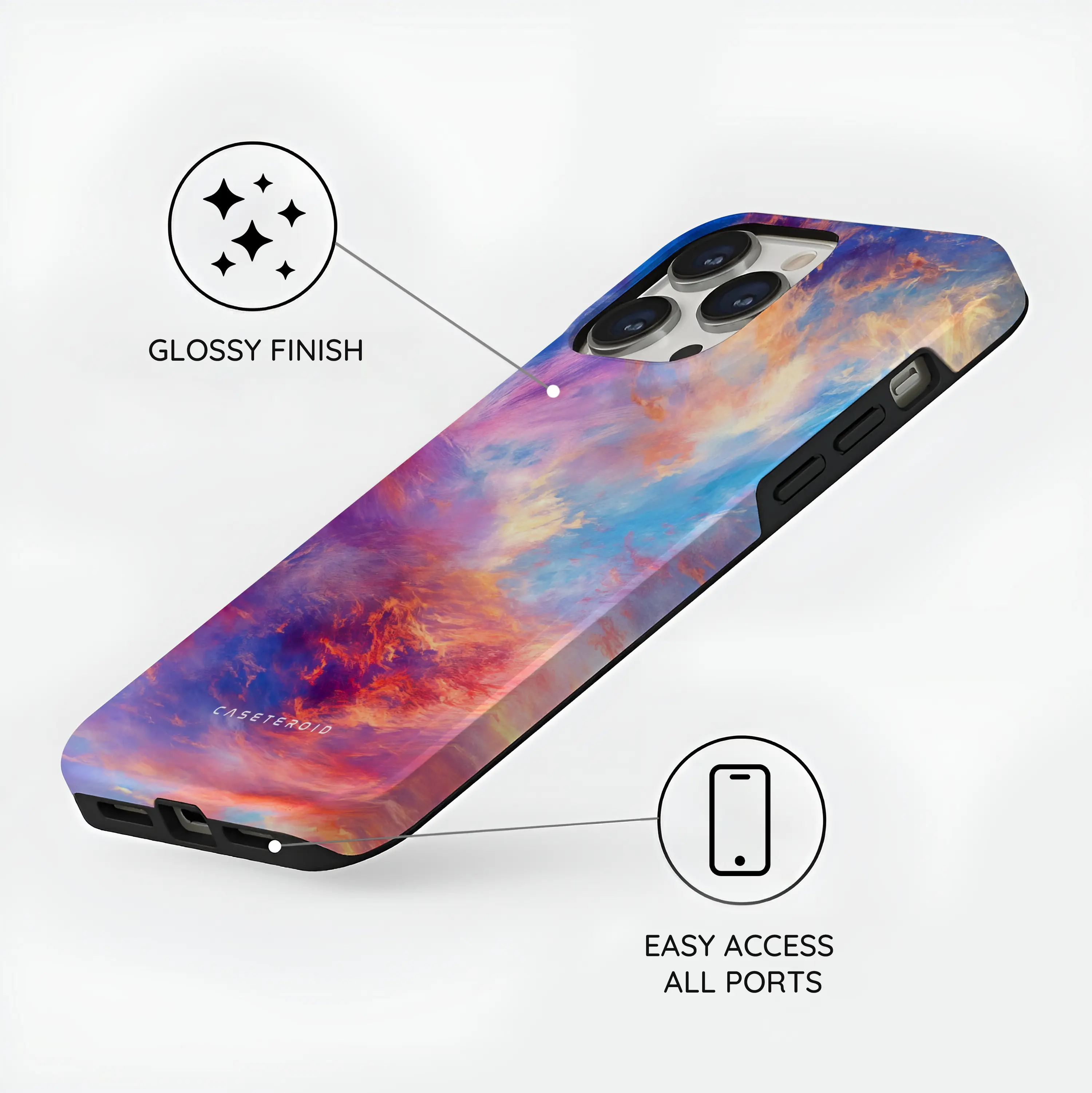 Sunset Impression Mirage - iPhone 14 Pro Case