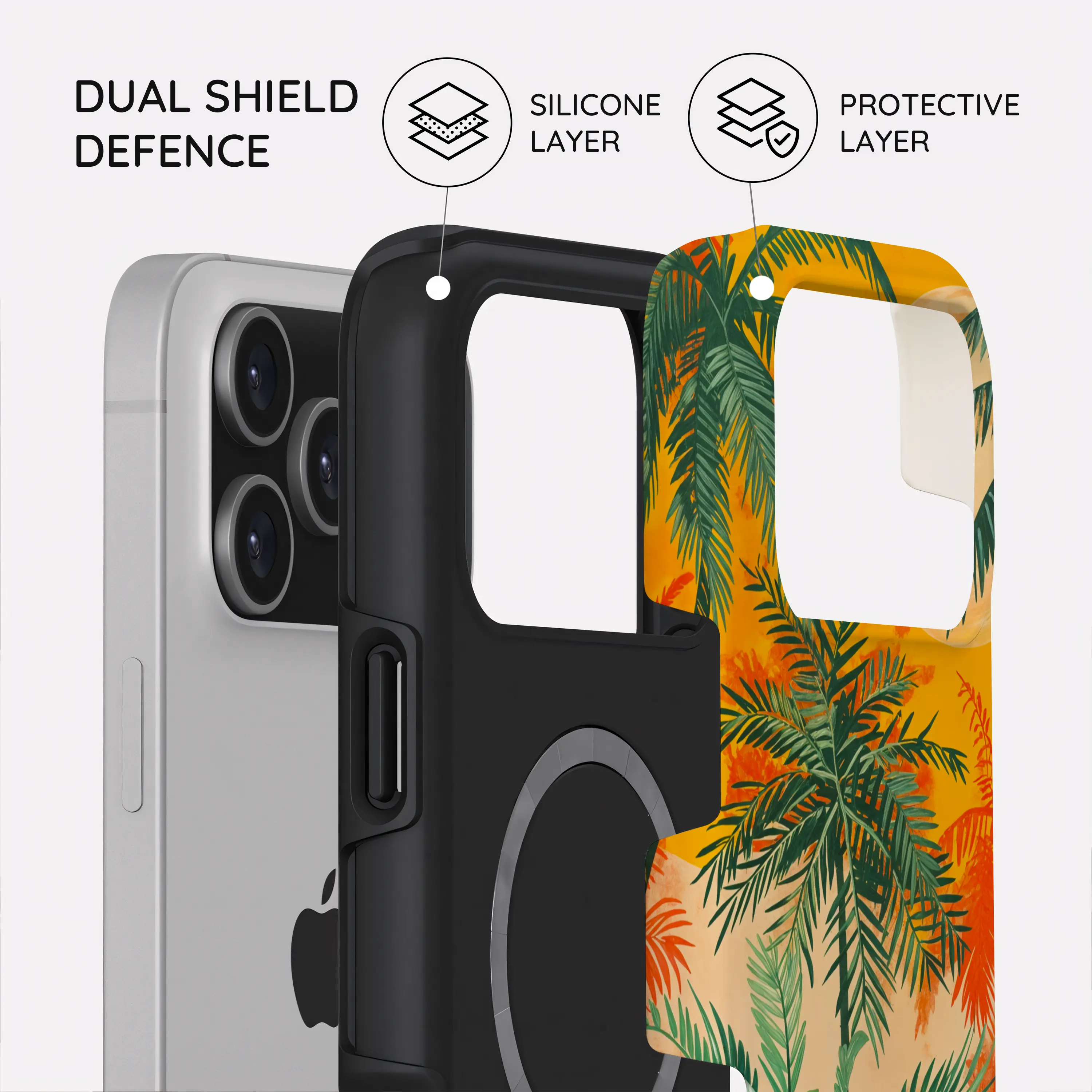 Sunset Shores Symphony - iPhone 17 Pro Max Case