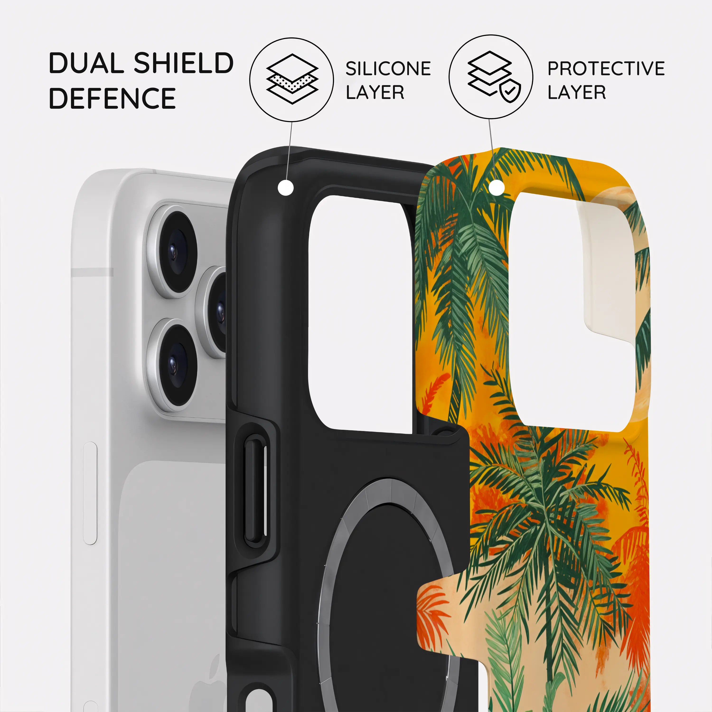 Sunset Shores Symphony - iPhone 17 Pro Case