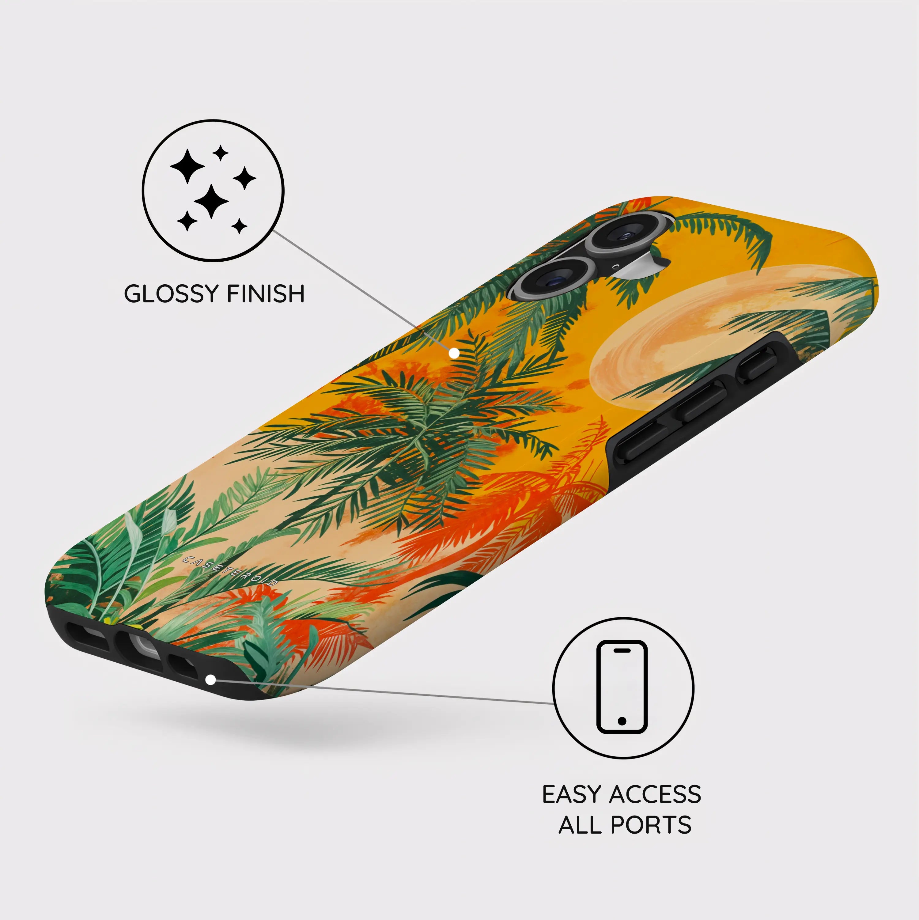Sunset Shores Symphony - iPhone 17 Case