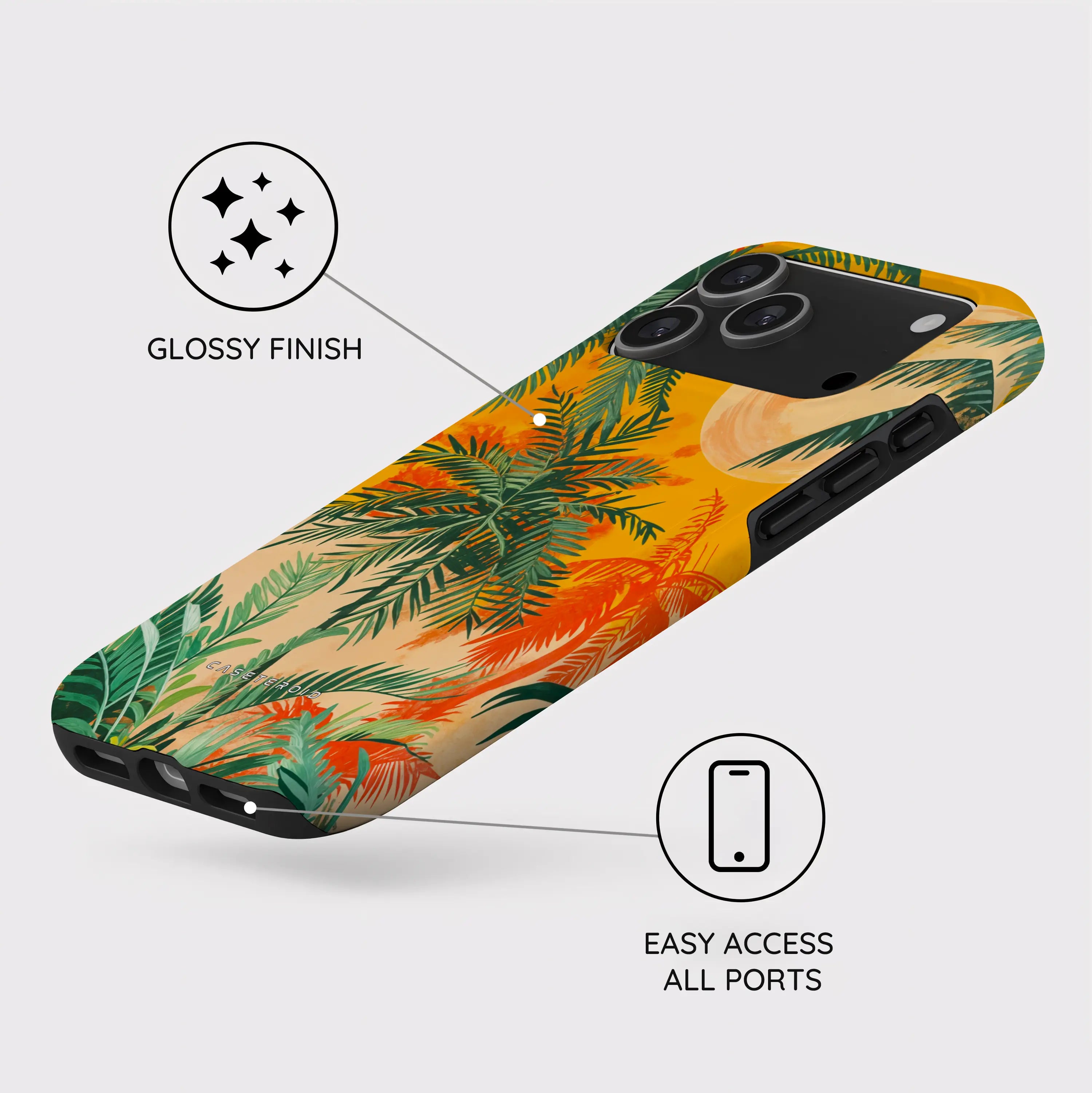 Sunset Shores Symphony - iPhone 17 Pro Max Case