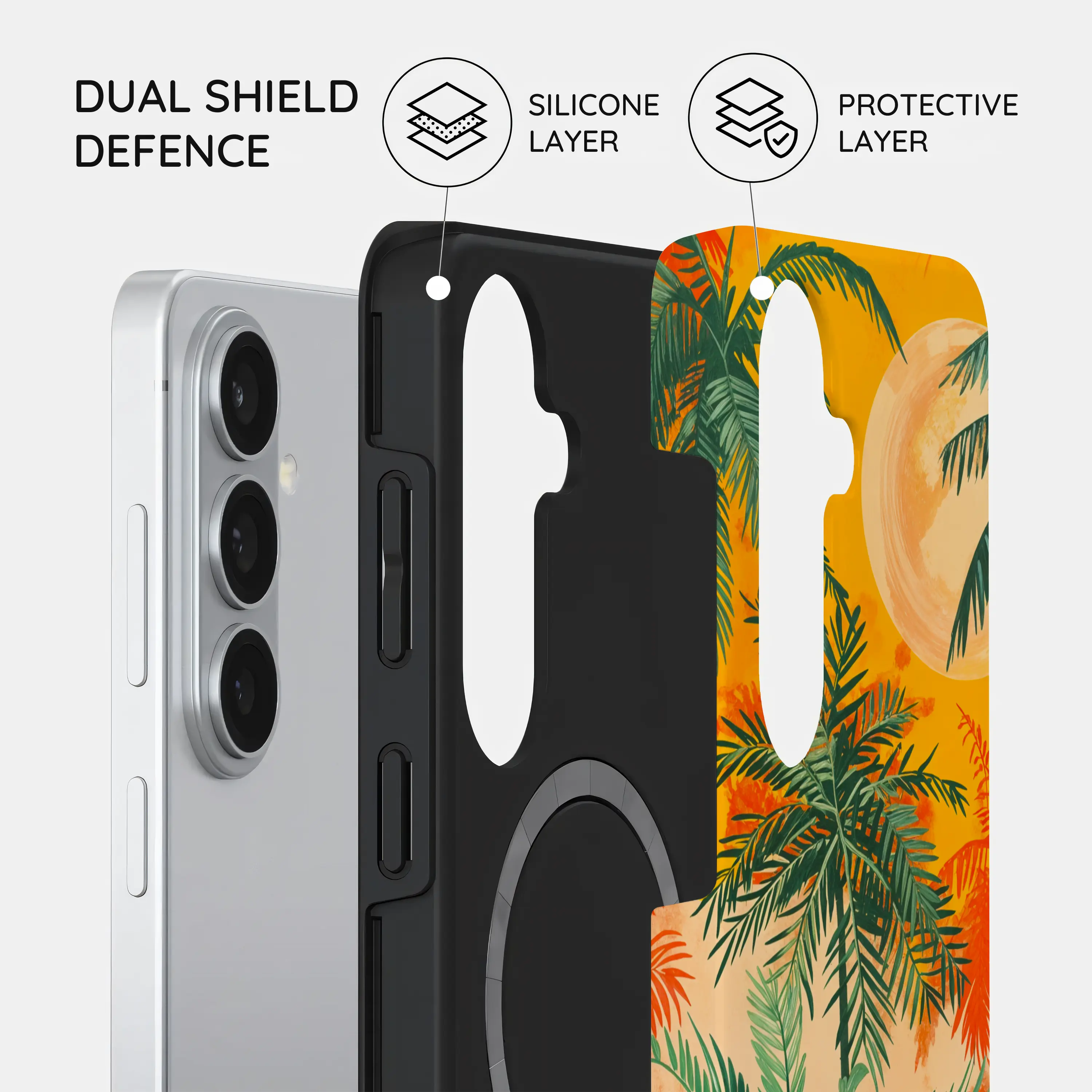 Sunset Shores Symphony - Samsung Galaxy S26 Case