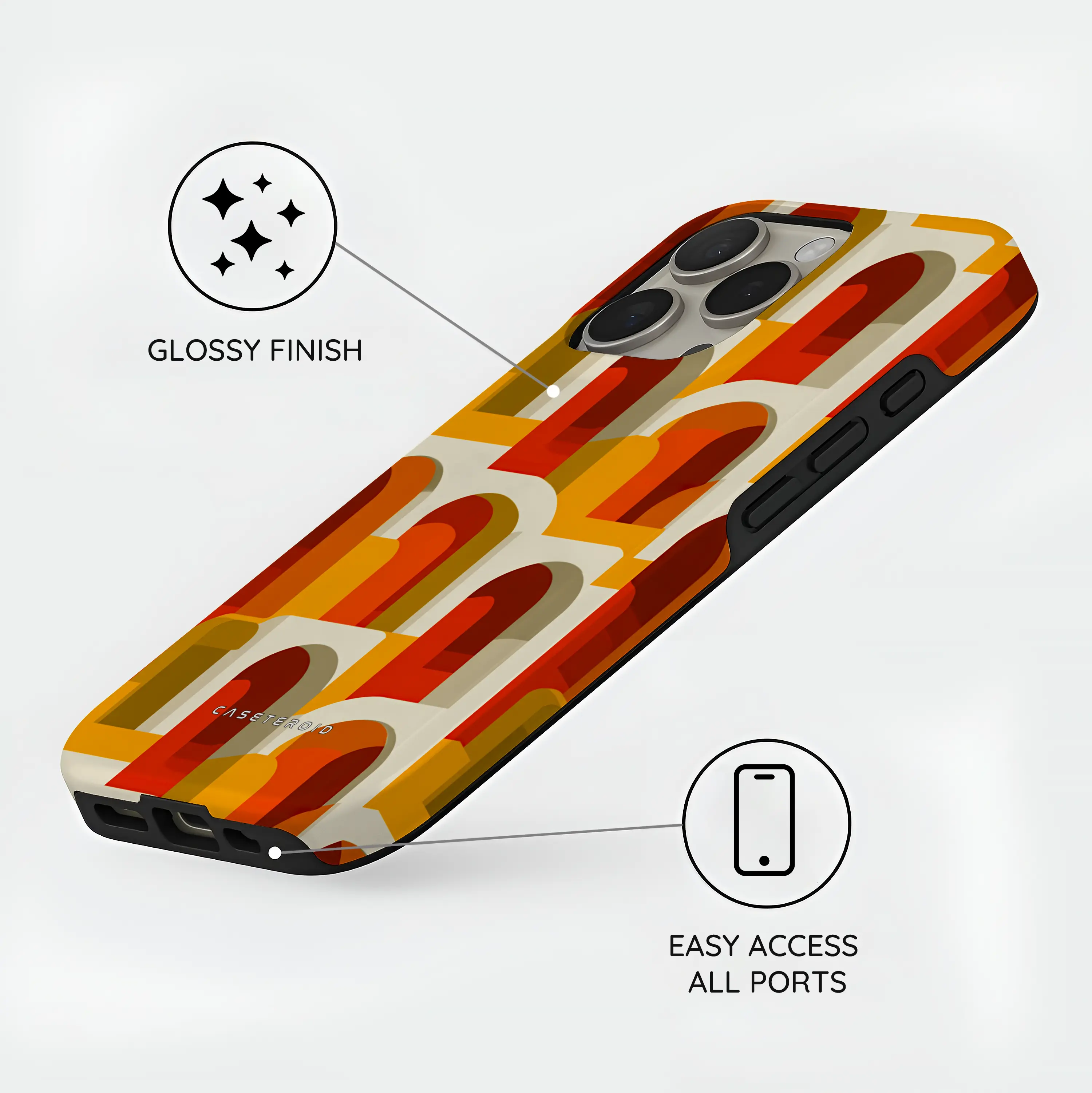 Suprema Grid - iPhone 16 Pro Max Case