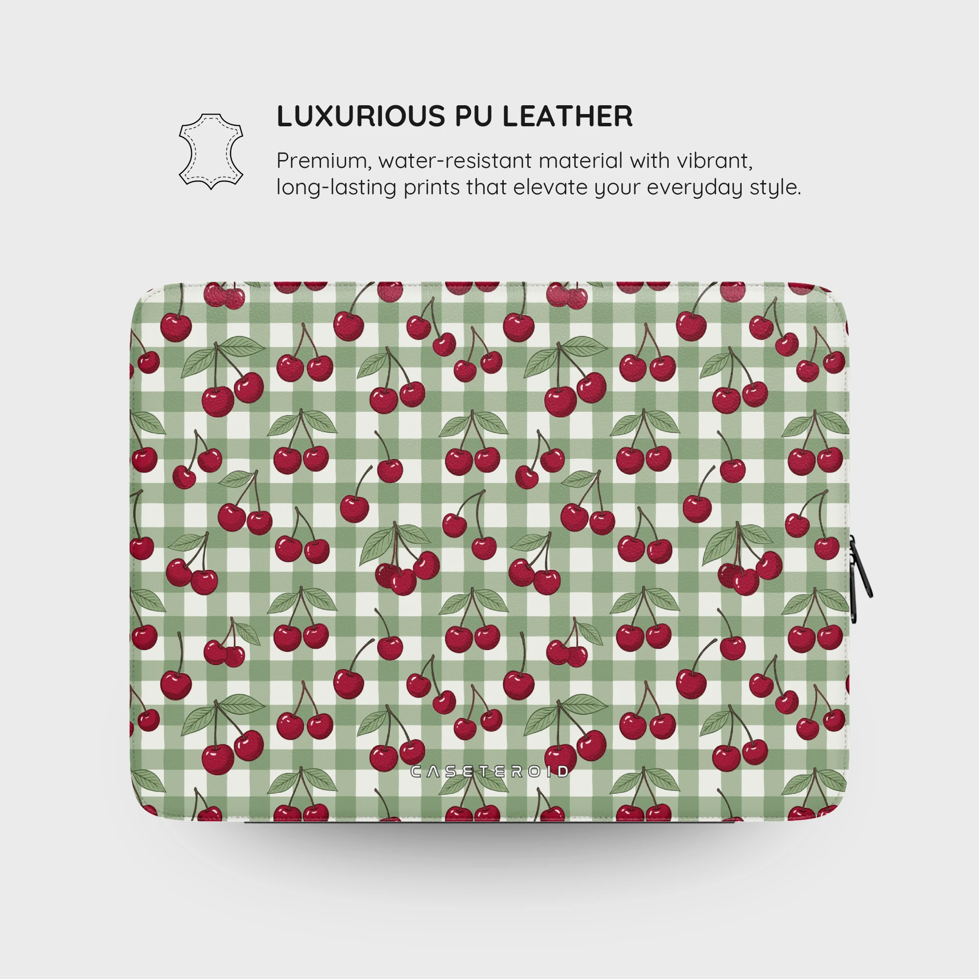Sweet Cherries Laptop Sleeve_White_Black_11_Laptop Sleeve 3.psd_0.webp