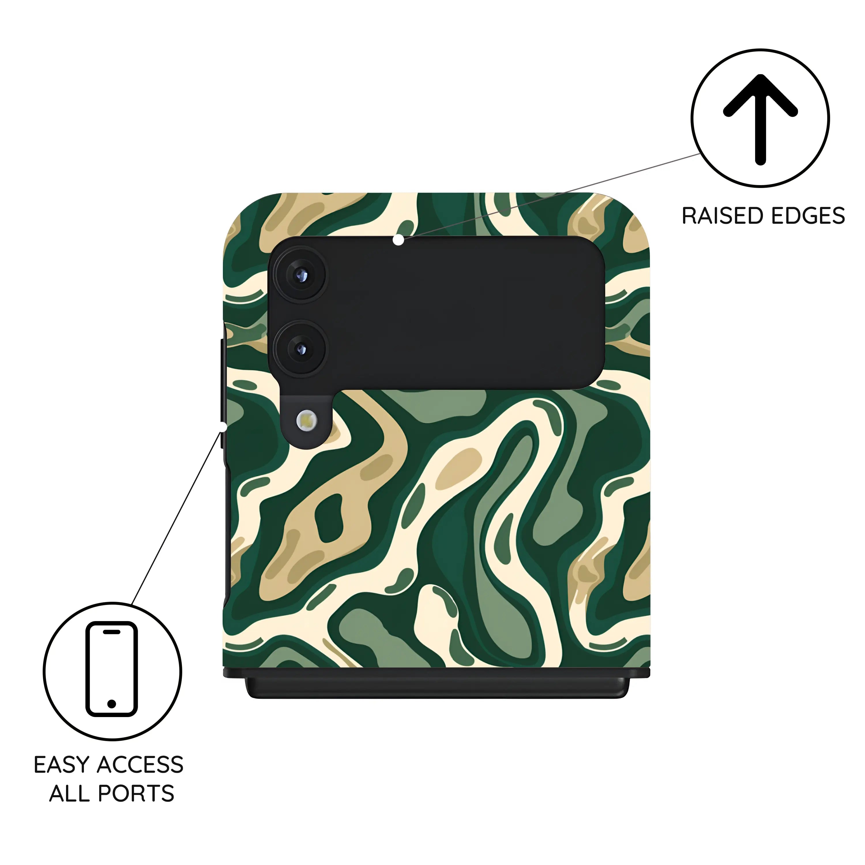 Terra Flow - Samsung Galaxy Z Flip 4 Case