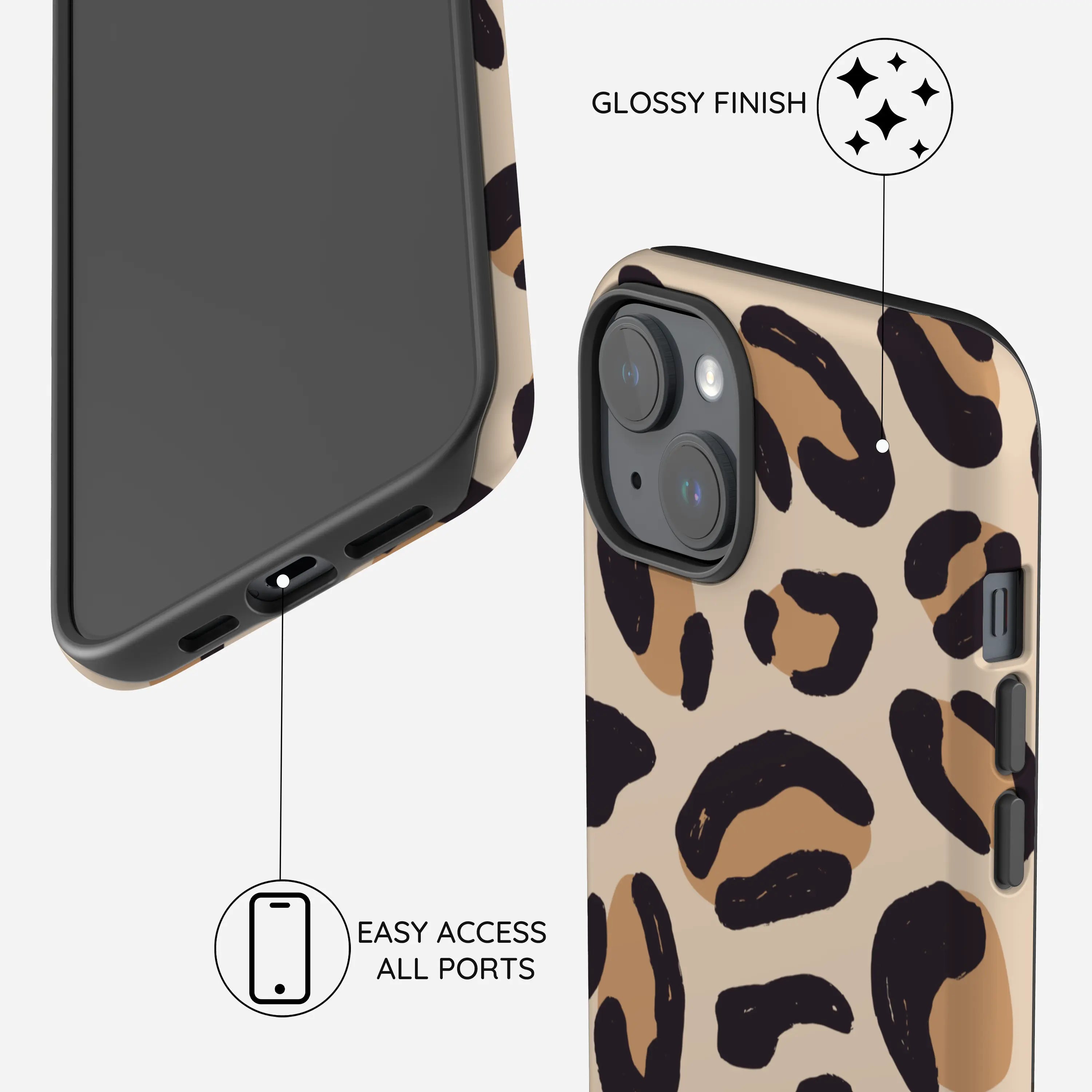 Tiger Marks - iPhone 15 Plus Case