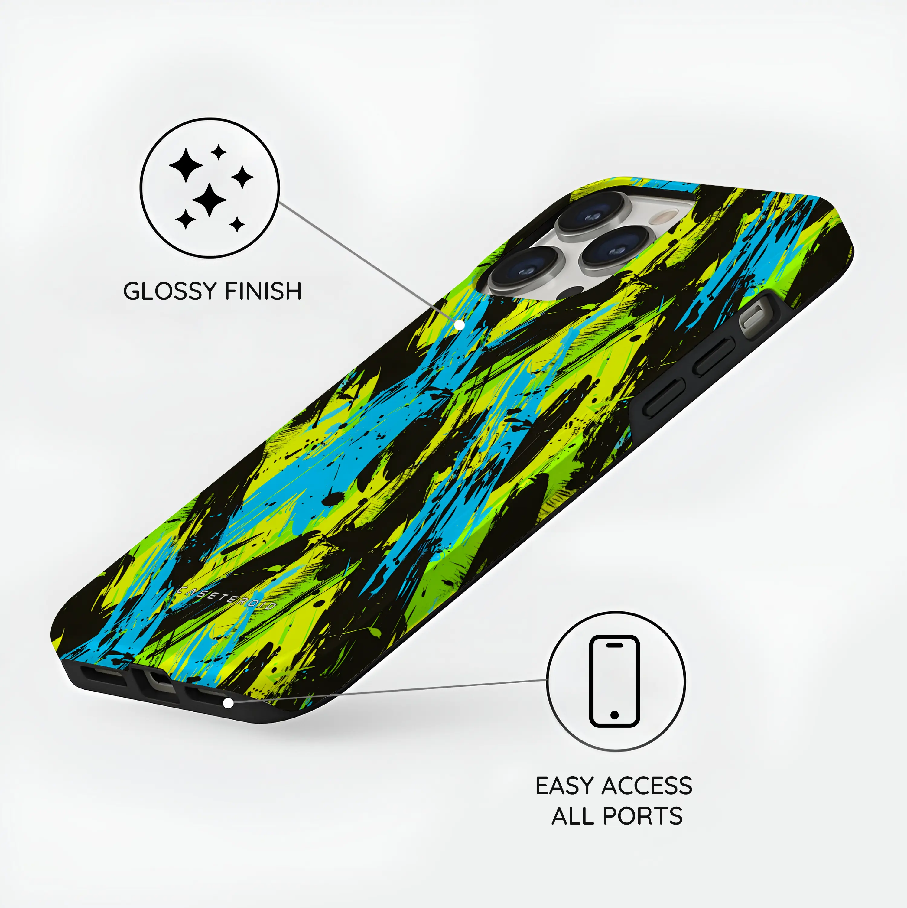 Toxic Rush - iPhone 13 Pro Case