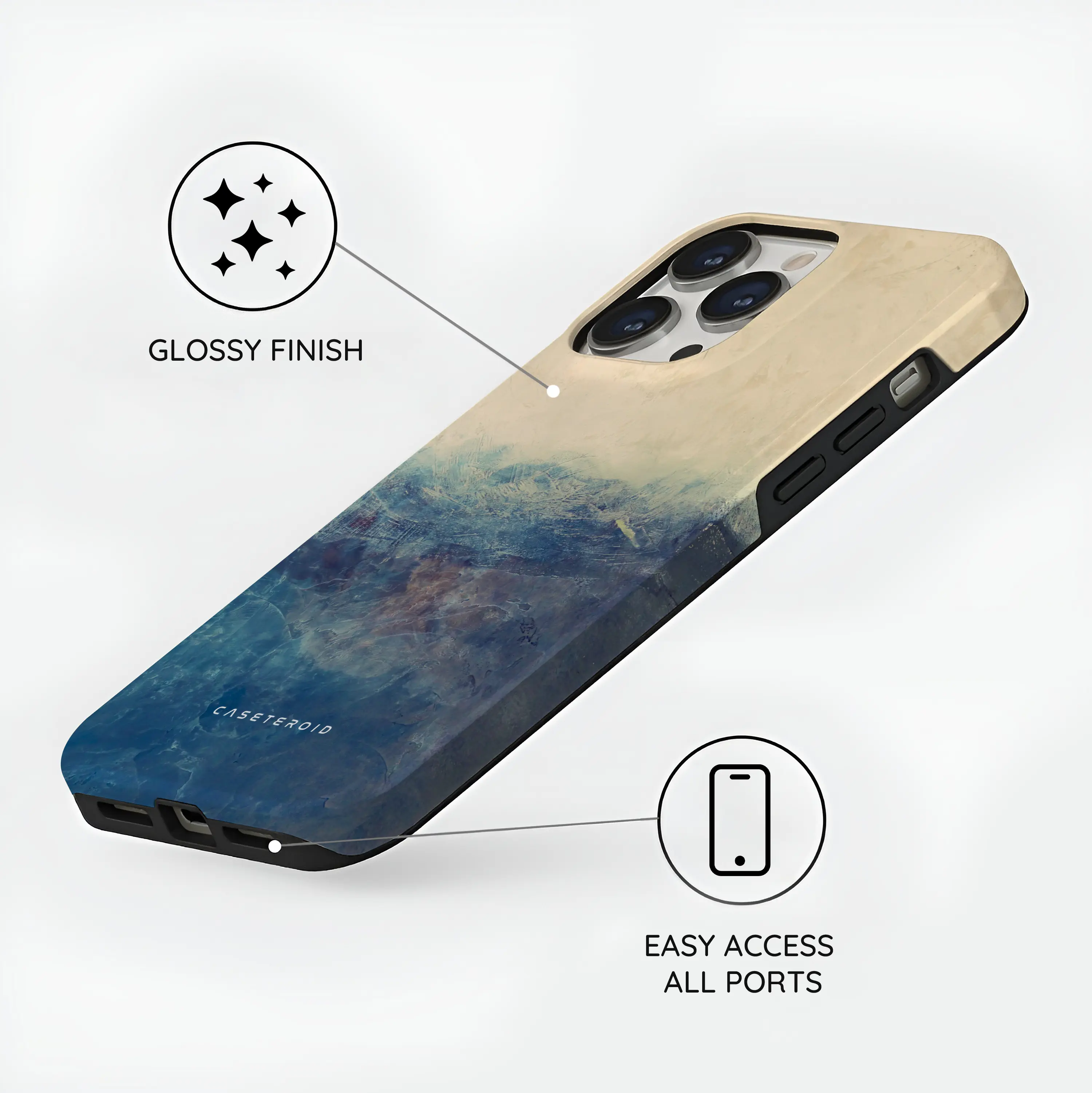 Tranquil Tones - iPhone 13 Pro Max Case