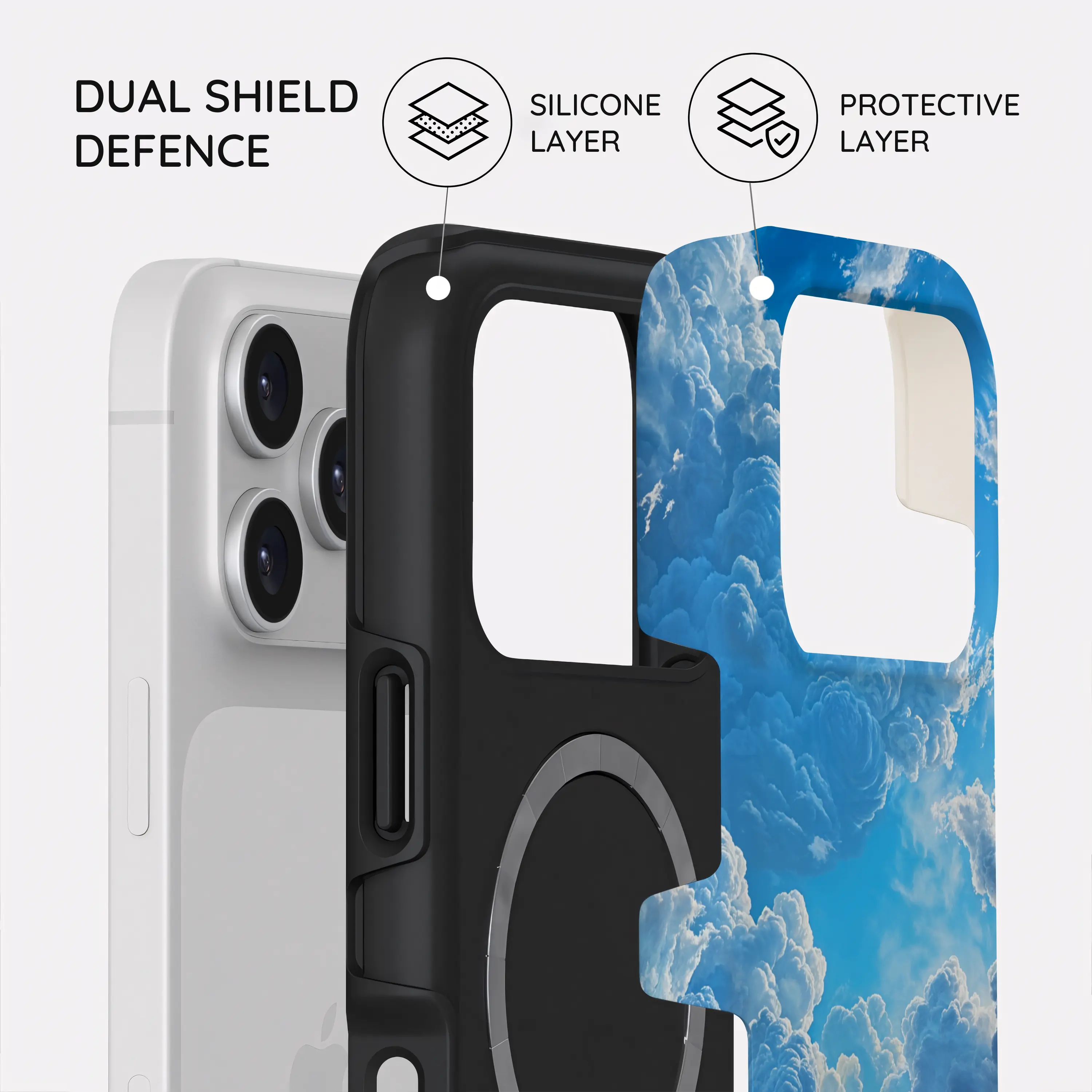 Tranquil Skyward Horizon - iPhone 17 Pro Case