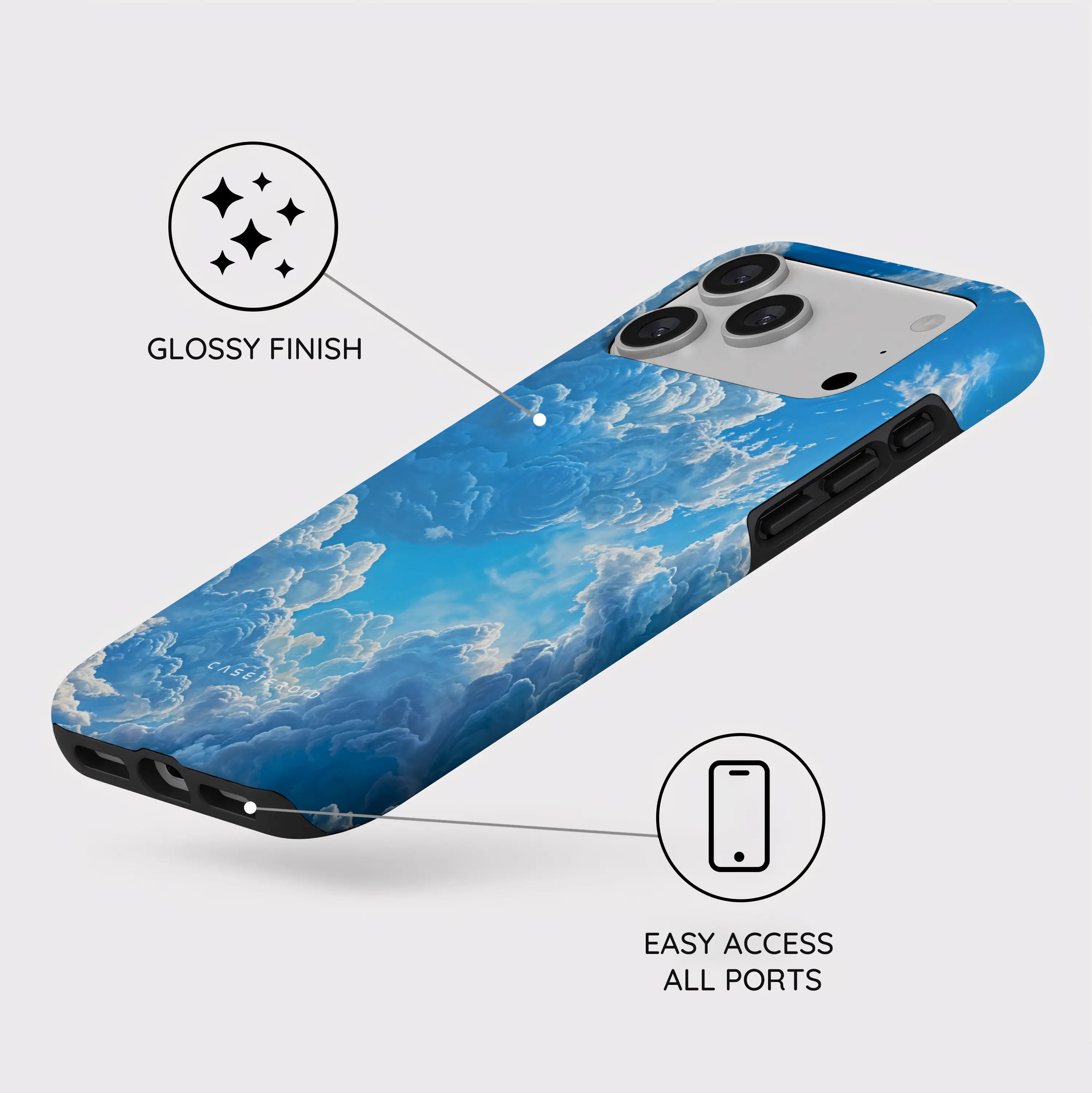 Tranquil Skyward Horizon - iPhone 17 Pro Max Case