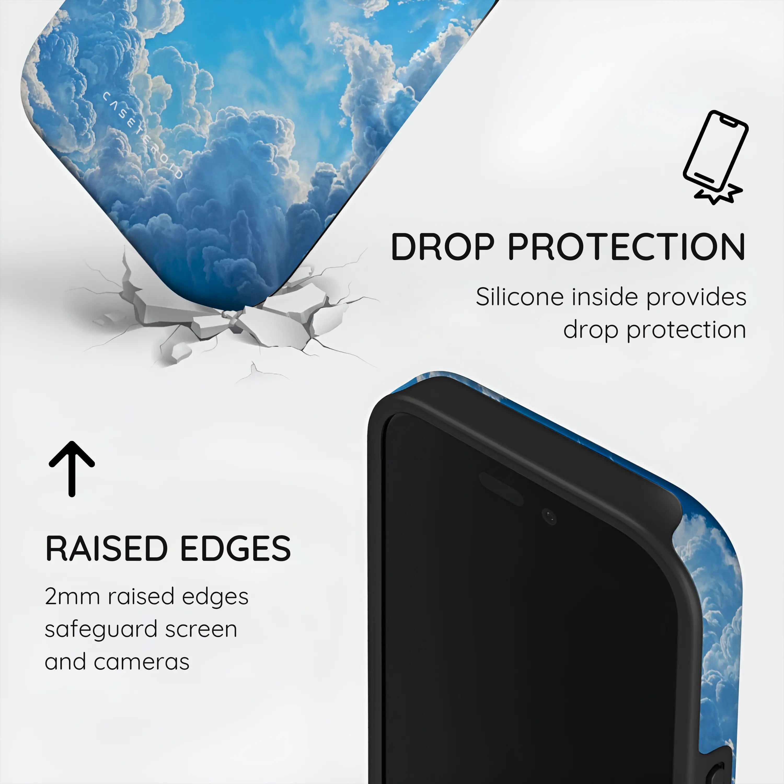 Tranquil Skyward Horizon - iPhone 16 Pro Max Case