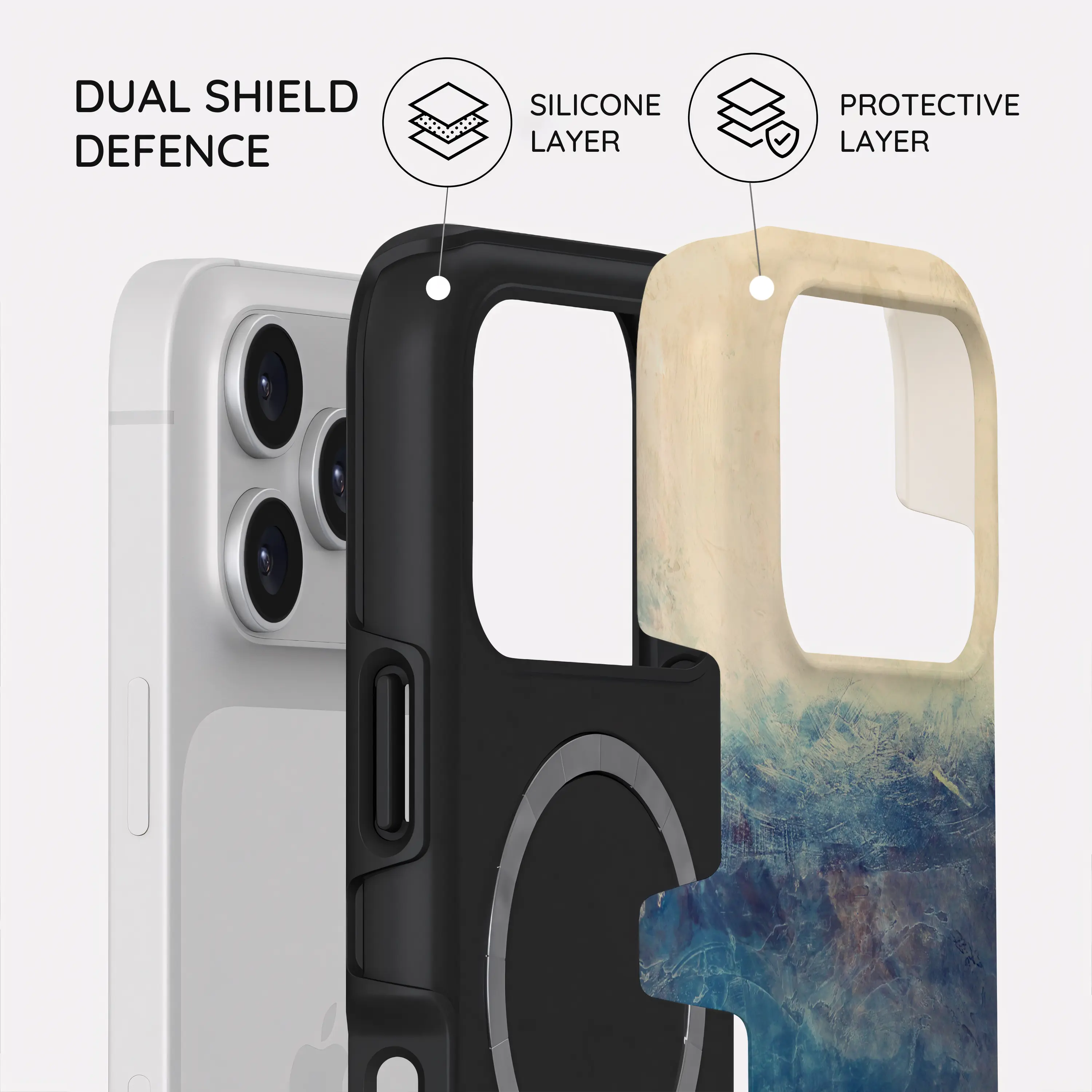 Tranquil Tones - iPhone 17 Pro Case