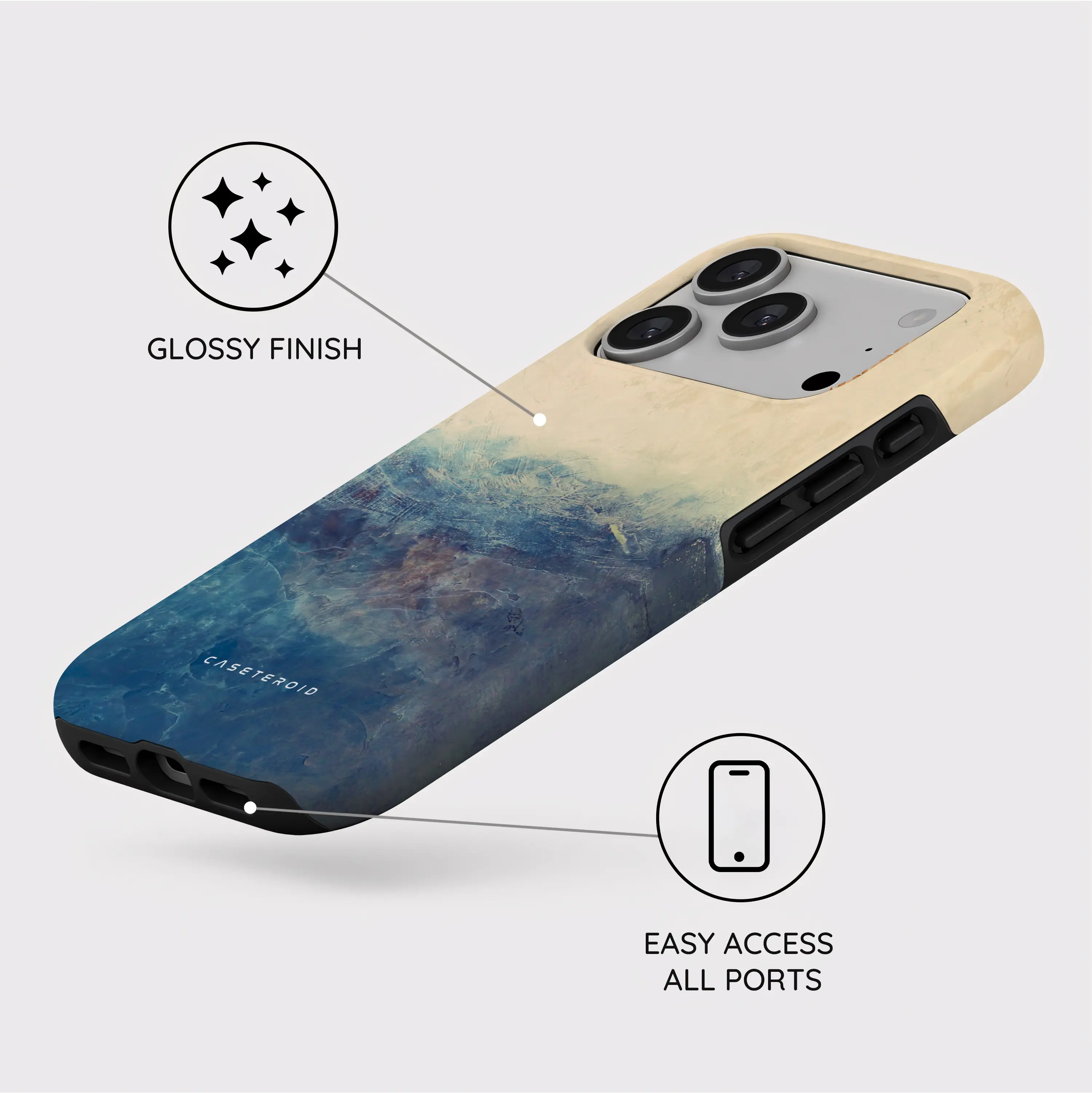 Tranquil Tones - iPhone 17 Pro Case