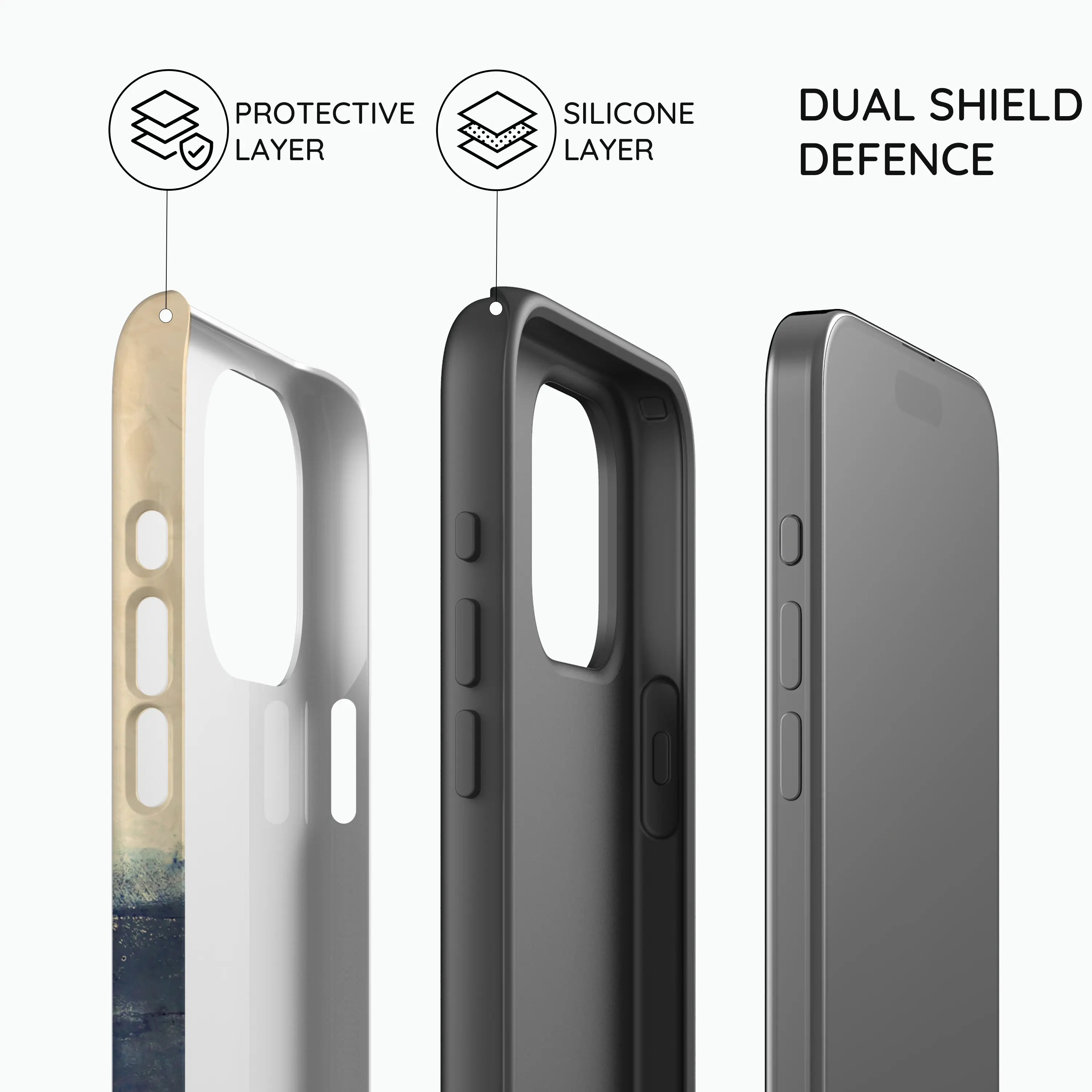 Tranquil Tones - iPhone 15 Pro Case