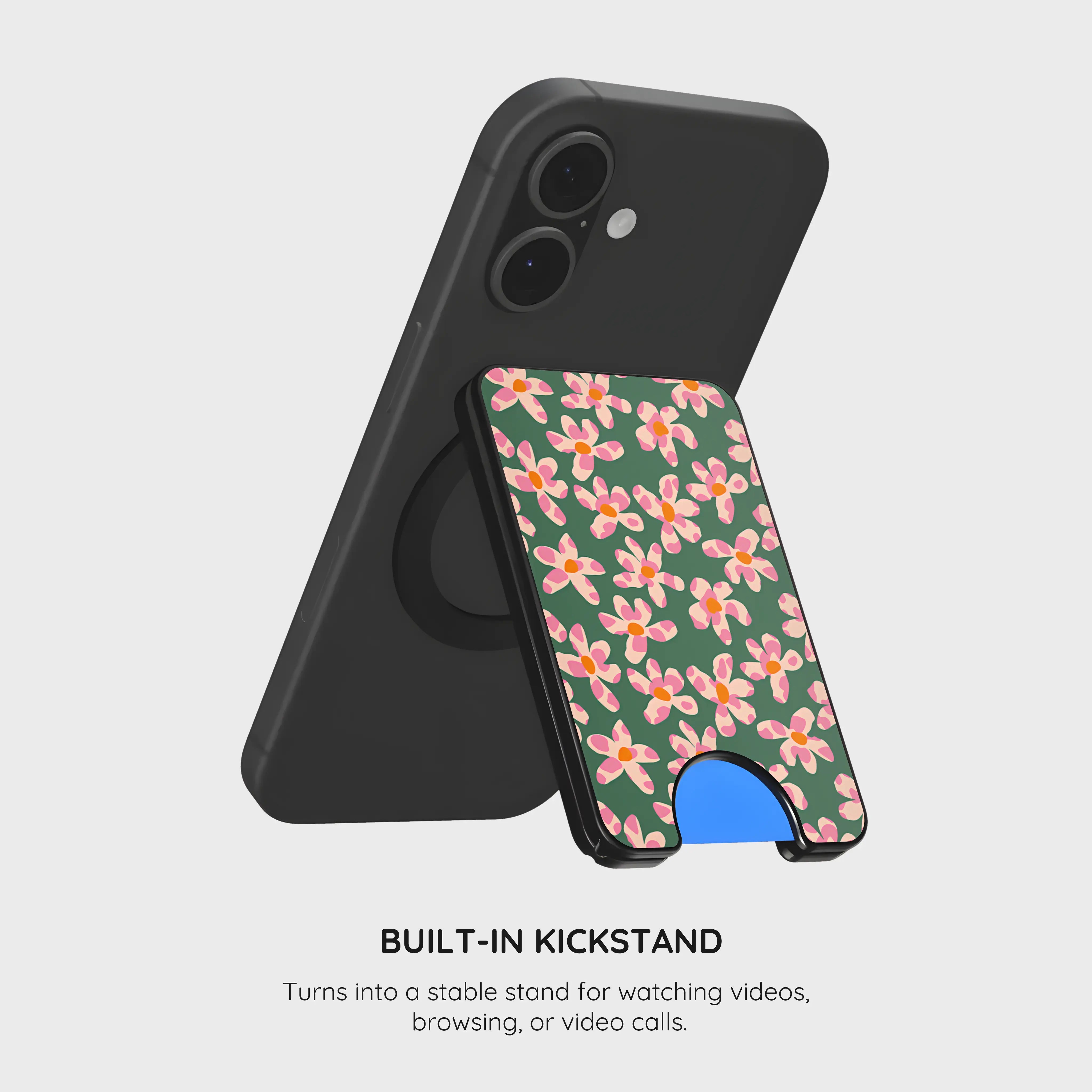 Tropic Blush - Magnetic Wallet & Stand