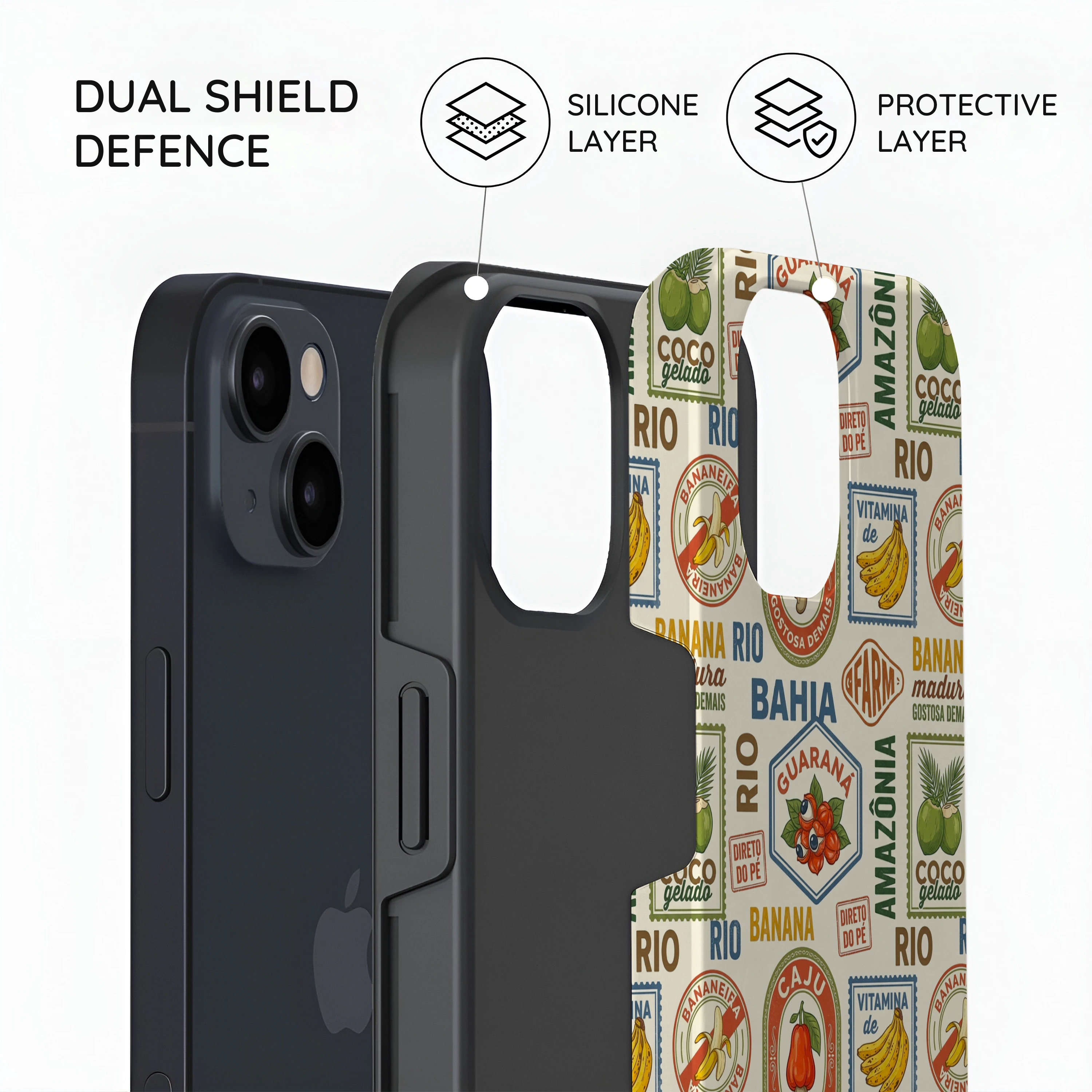 Tropical Market - iPhone 15 Case