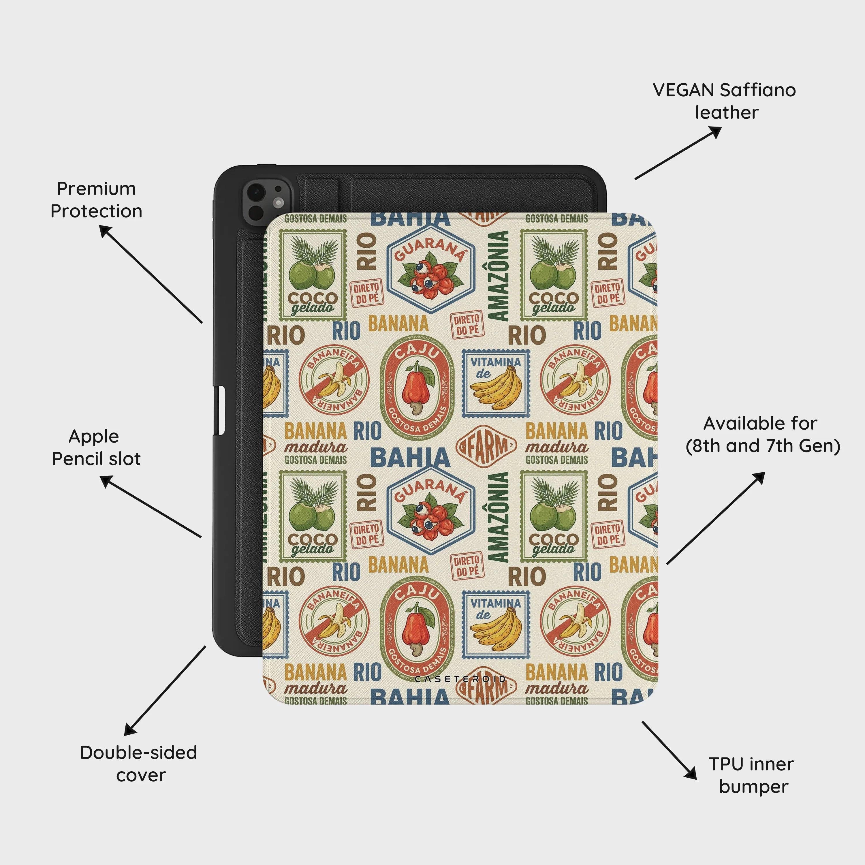 Tropical Market - iPad Pro 13 (8th/7th Gen) Case
