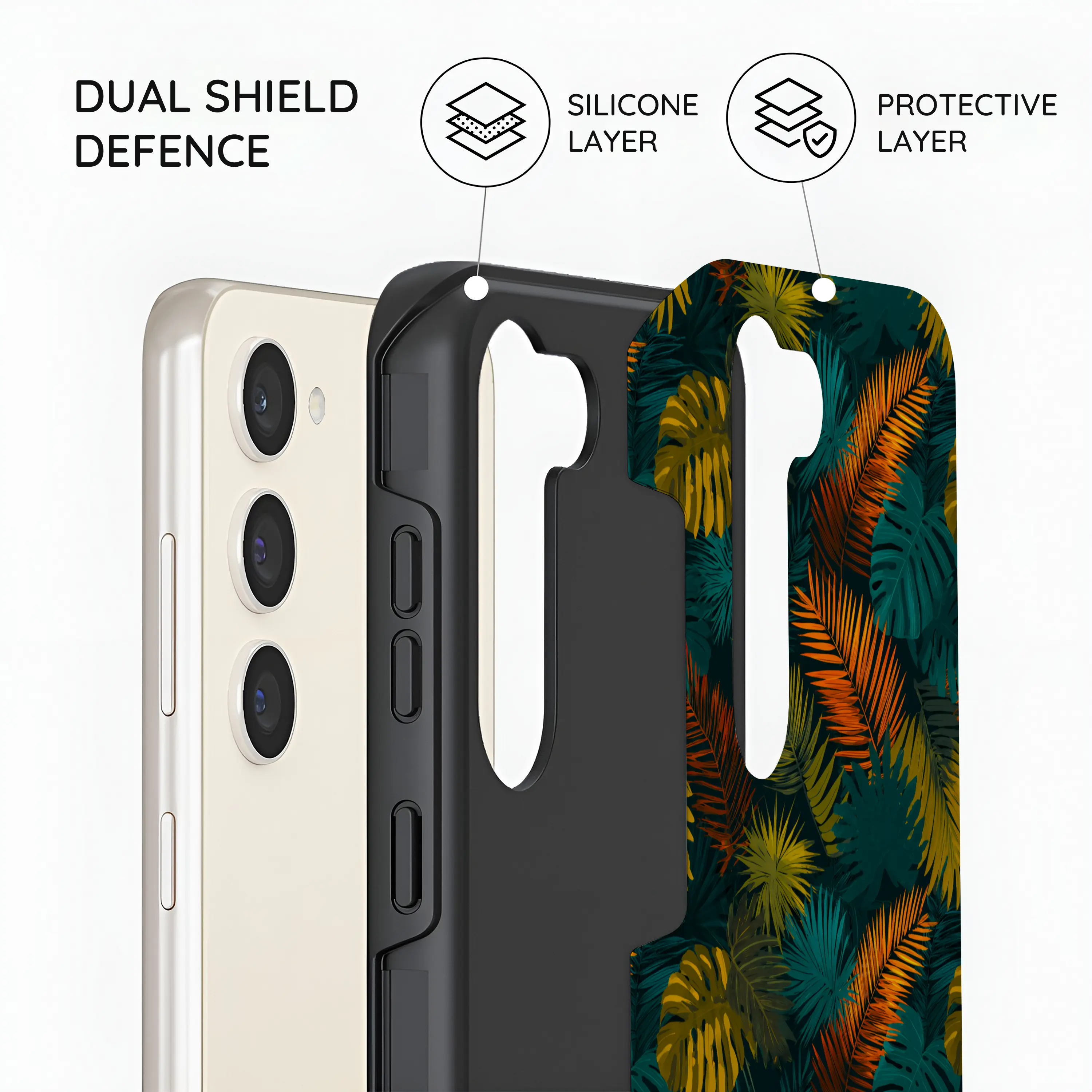 Tropico Noir - Samsung Galaxy S23 Case