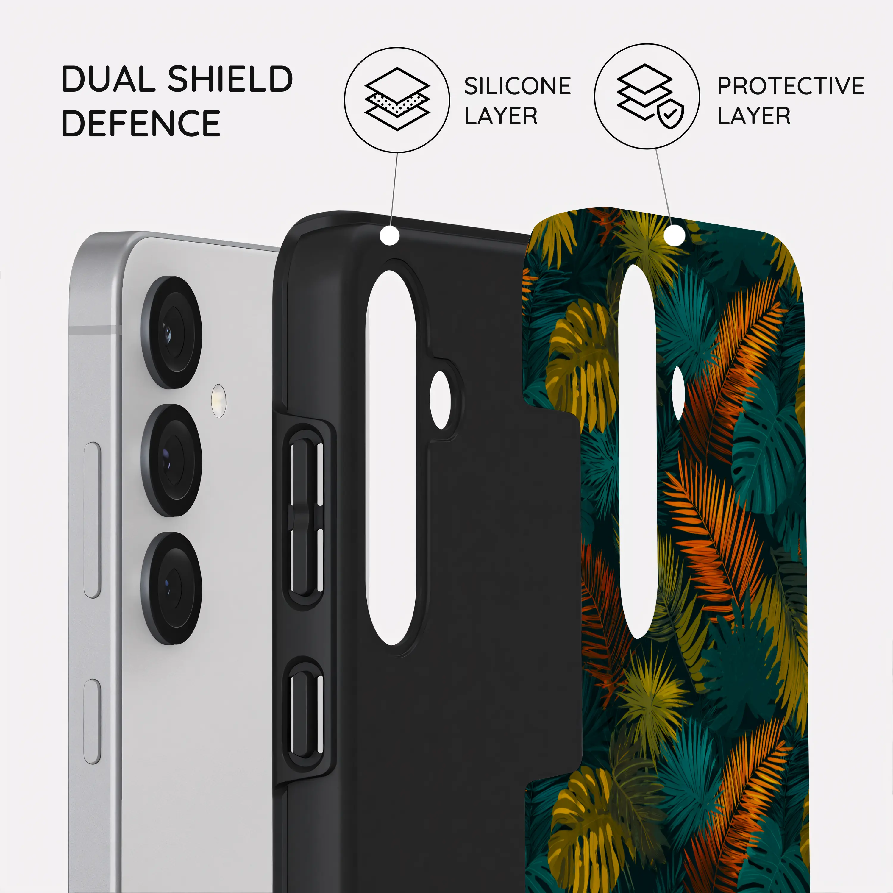 Tropico Noir - Samsung Galaxy S25 Case