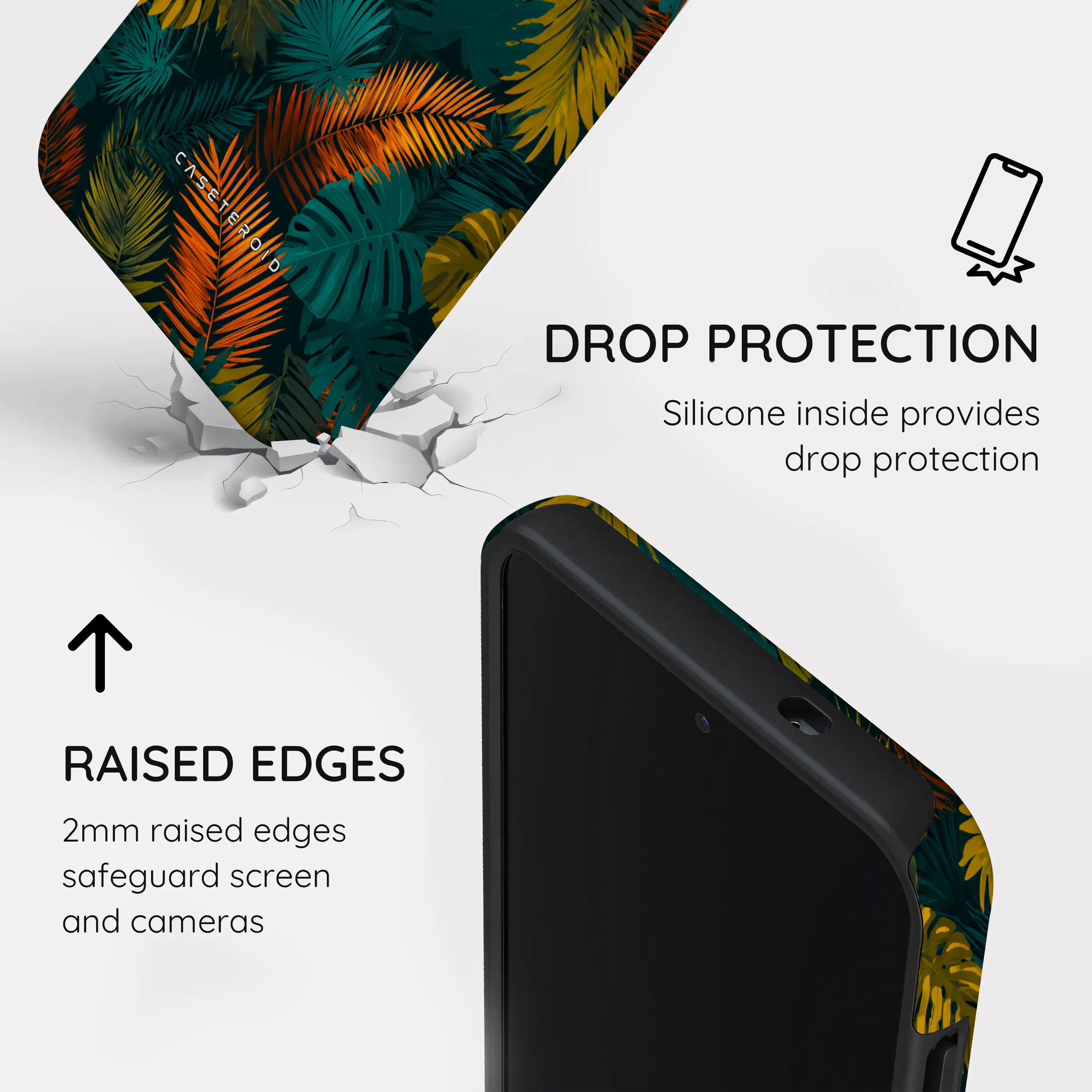 Tropico Noir - Samsung Galaxy S25 Case
