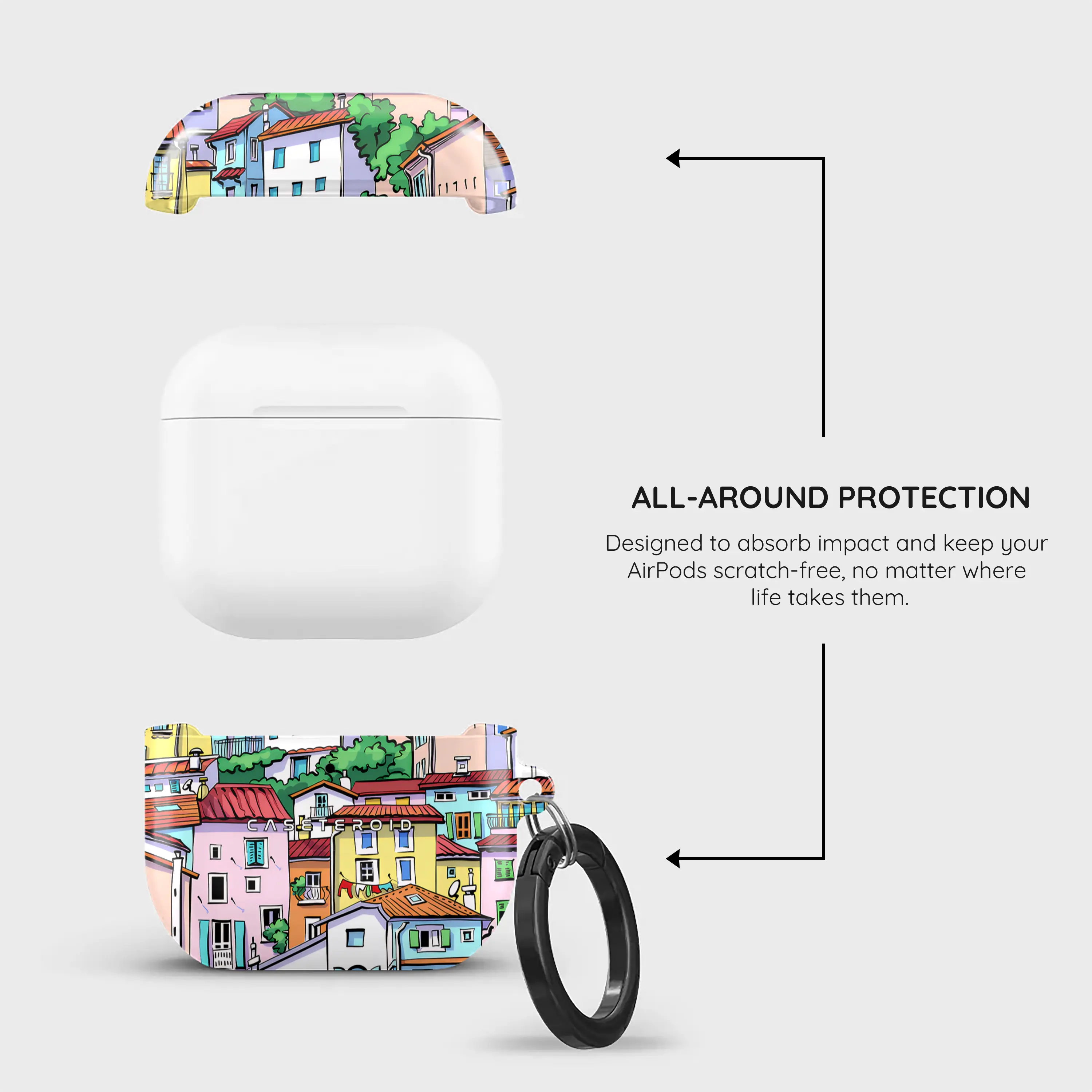 Urban Mosaic - AirPods 4 Case