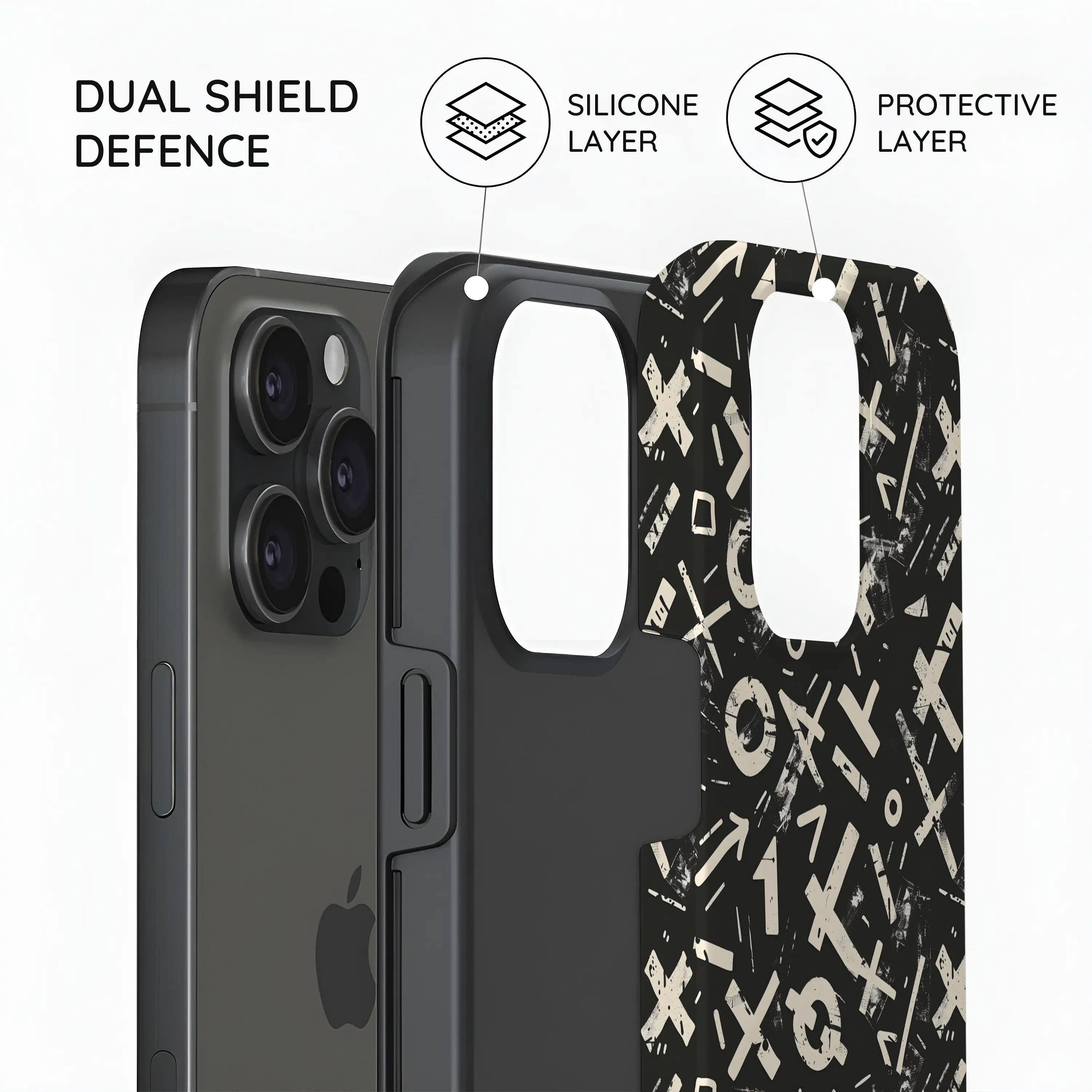 Urban Chaos - iPhone 15 Pro Case