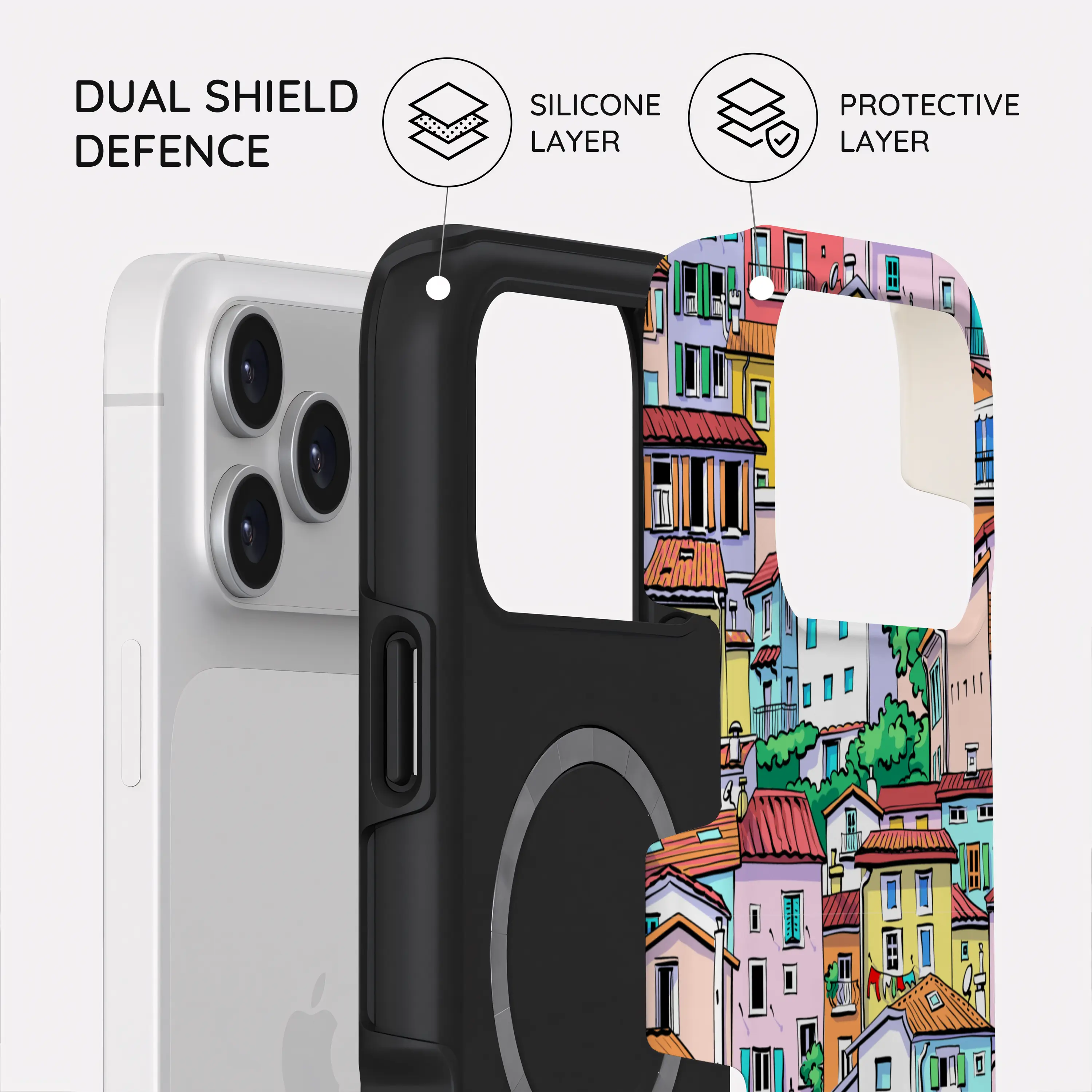 Urban Mosaic - iPhone 17 Pro Max Case