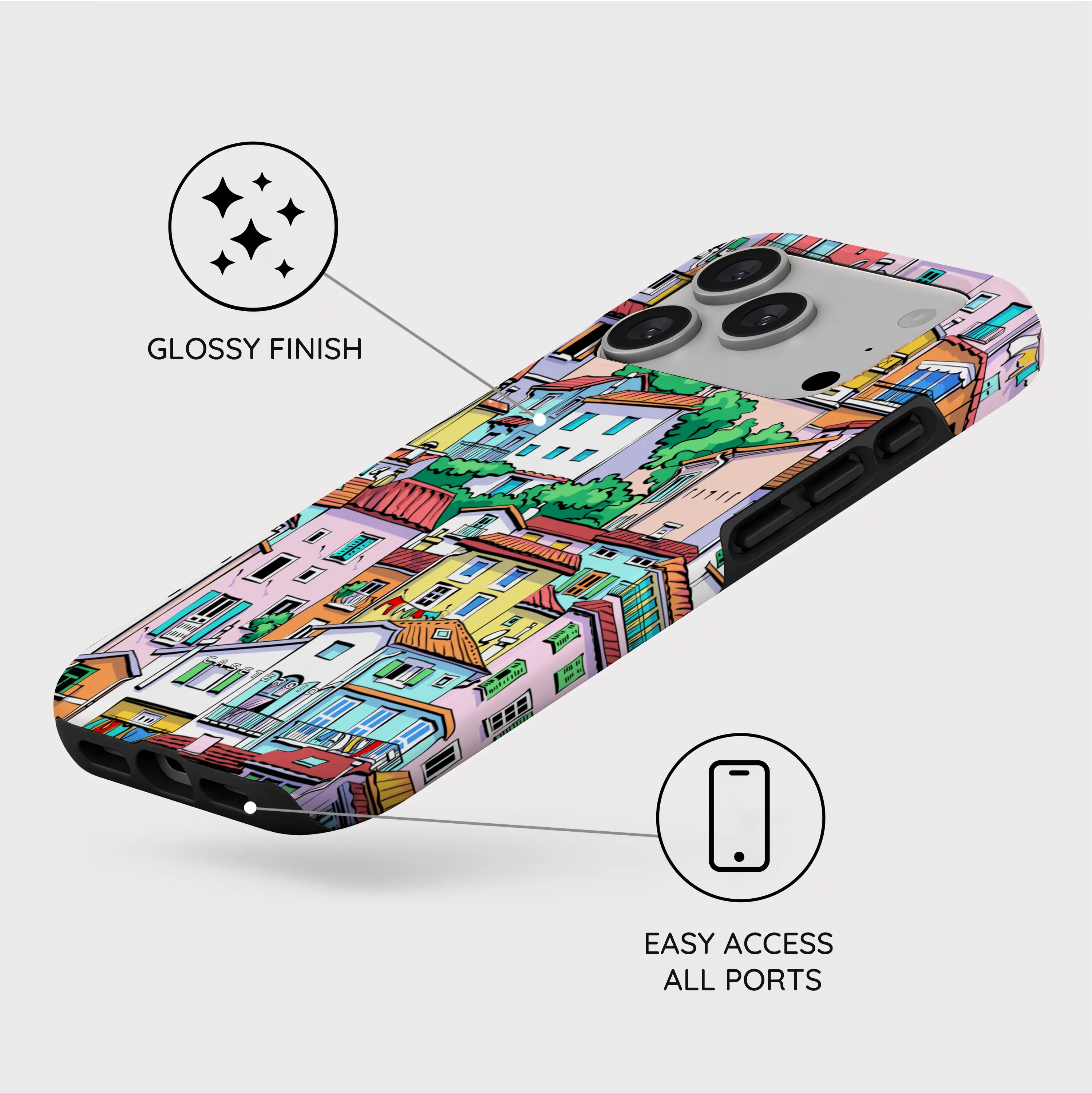 Urban Mosaic - iPhone 17 Pro Case