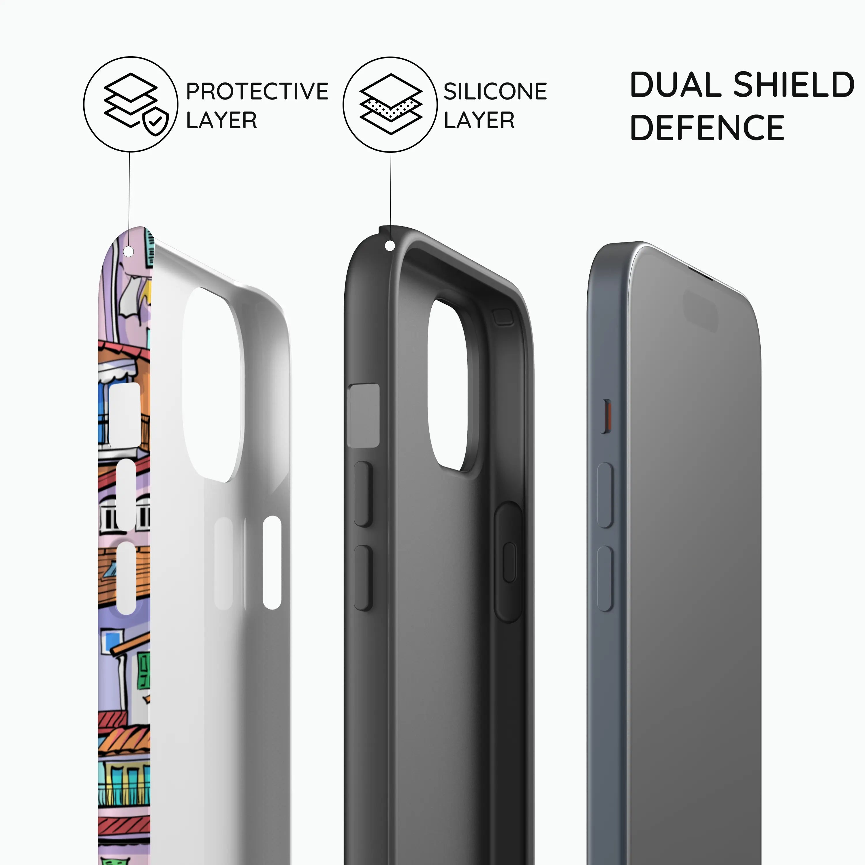 Urban Mosaic - iPhone 15 Plus Case