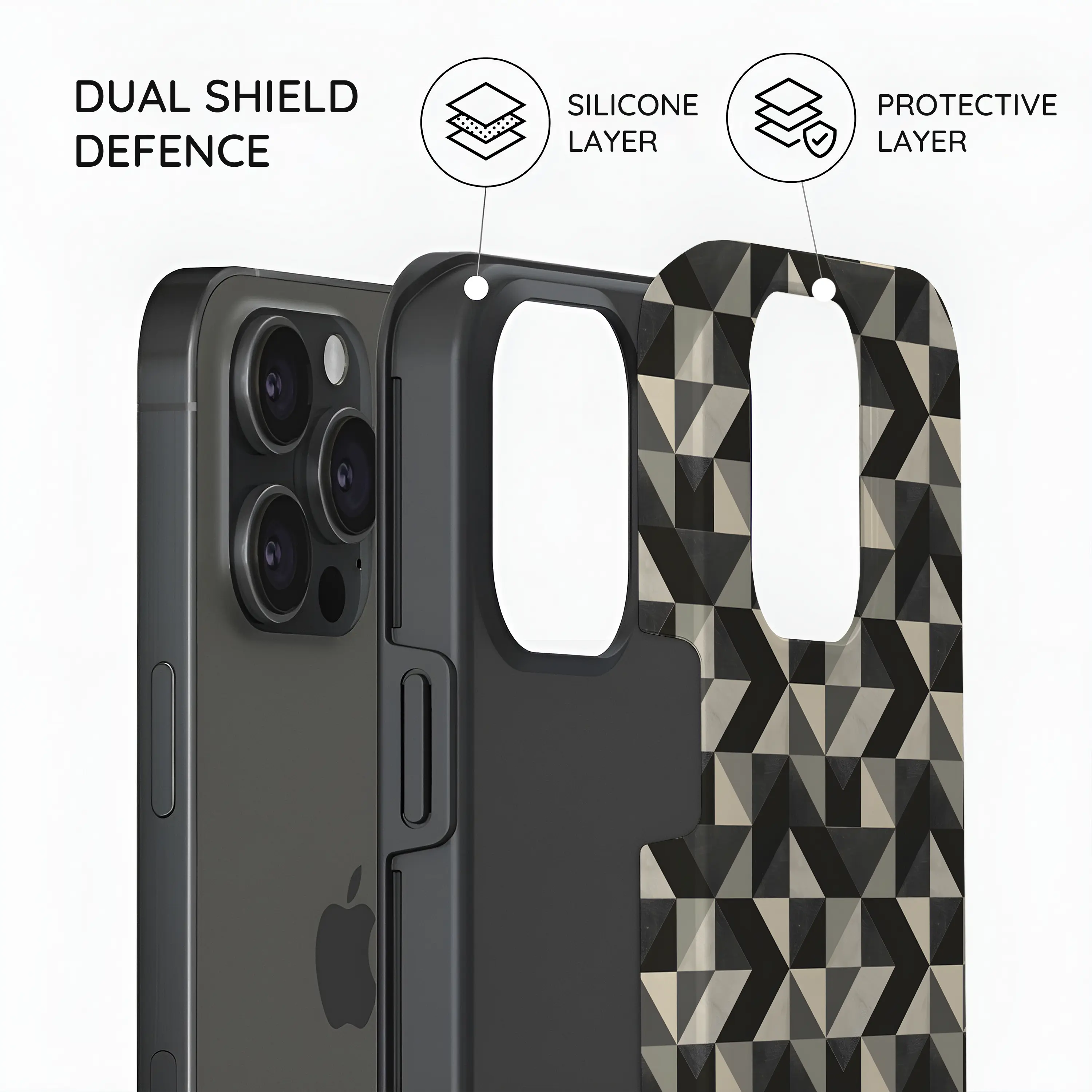 Vector Noir - iPhone 15 Pro Case