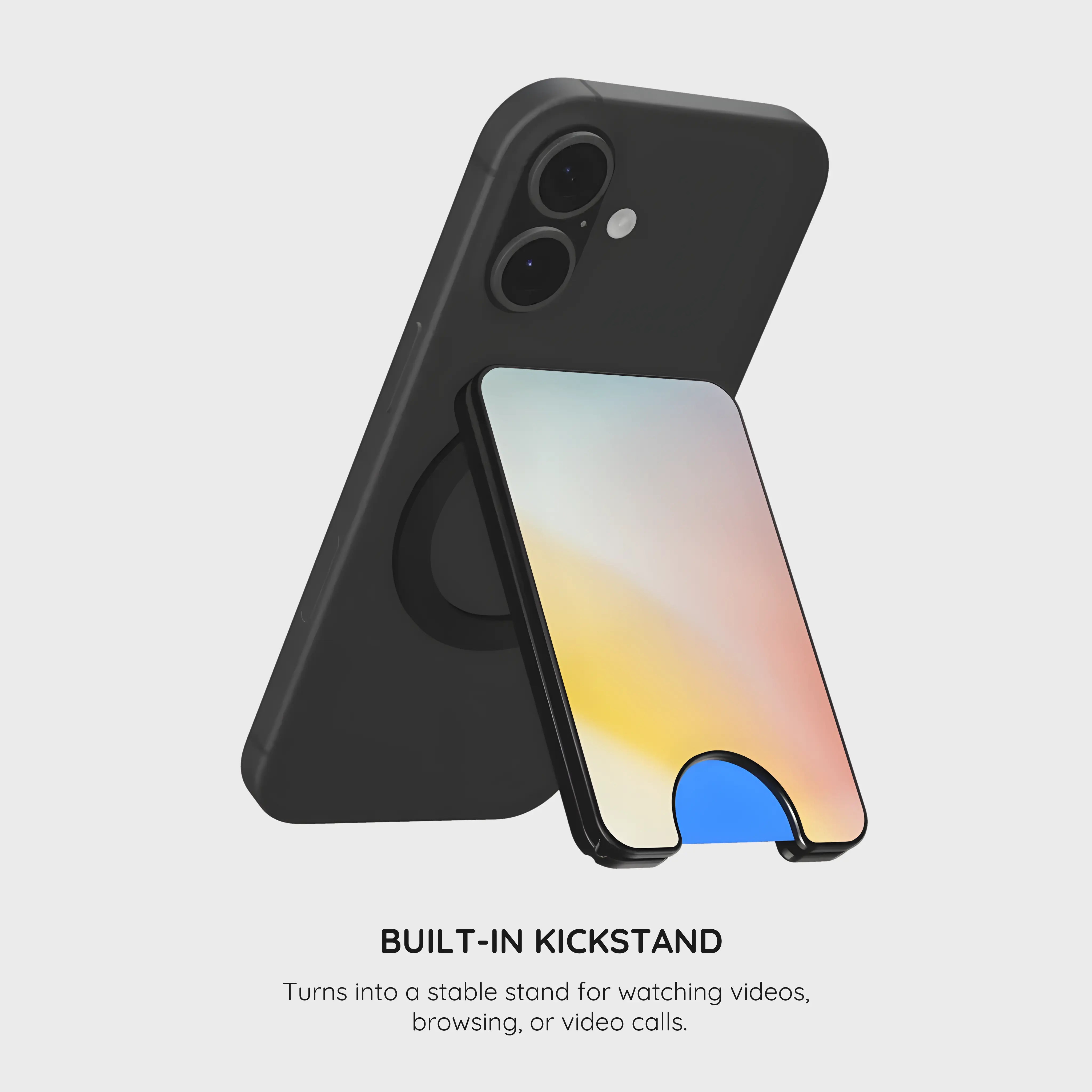 Vibrant Spectrum - Magnetic Wallet & Stand