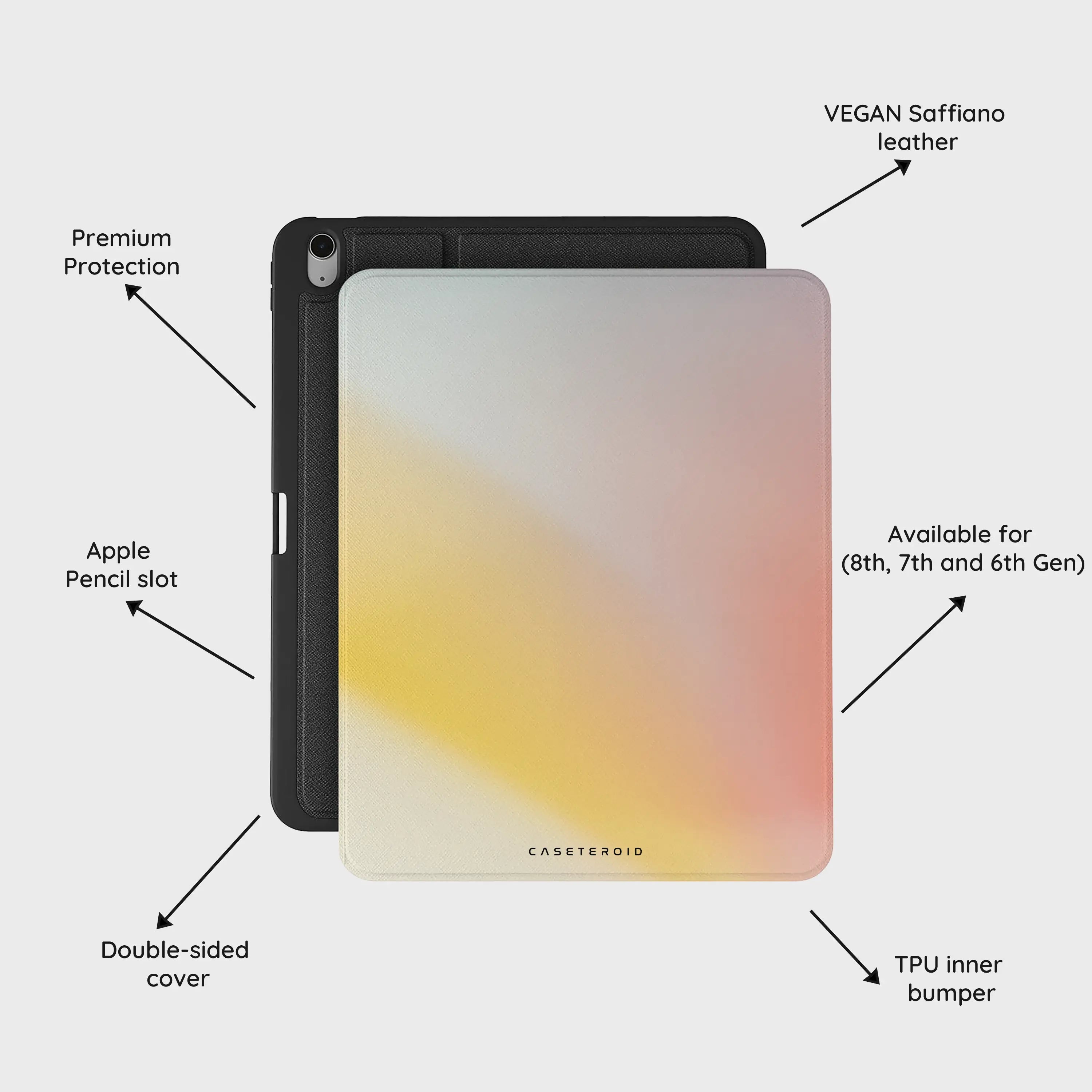 Vibrant Spectrum - iPad Air 13 (8th/7th/6th Gen) Case