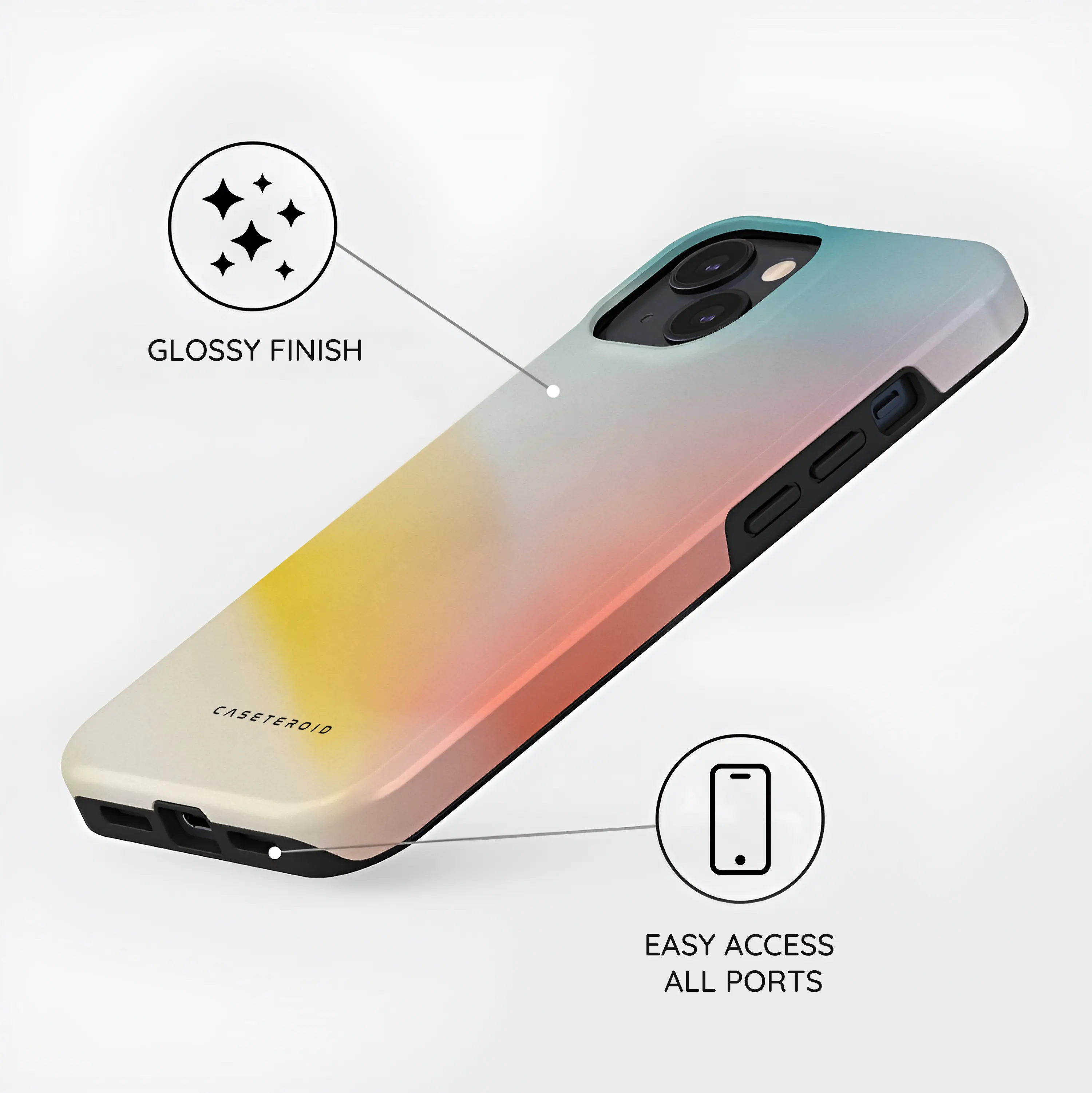 Vibrant Spectrum - iPhone 15 Plus Case