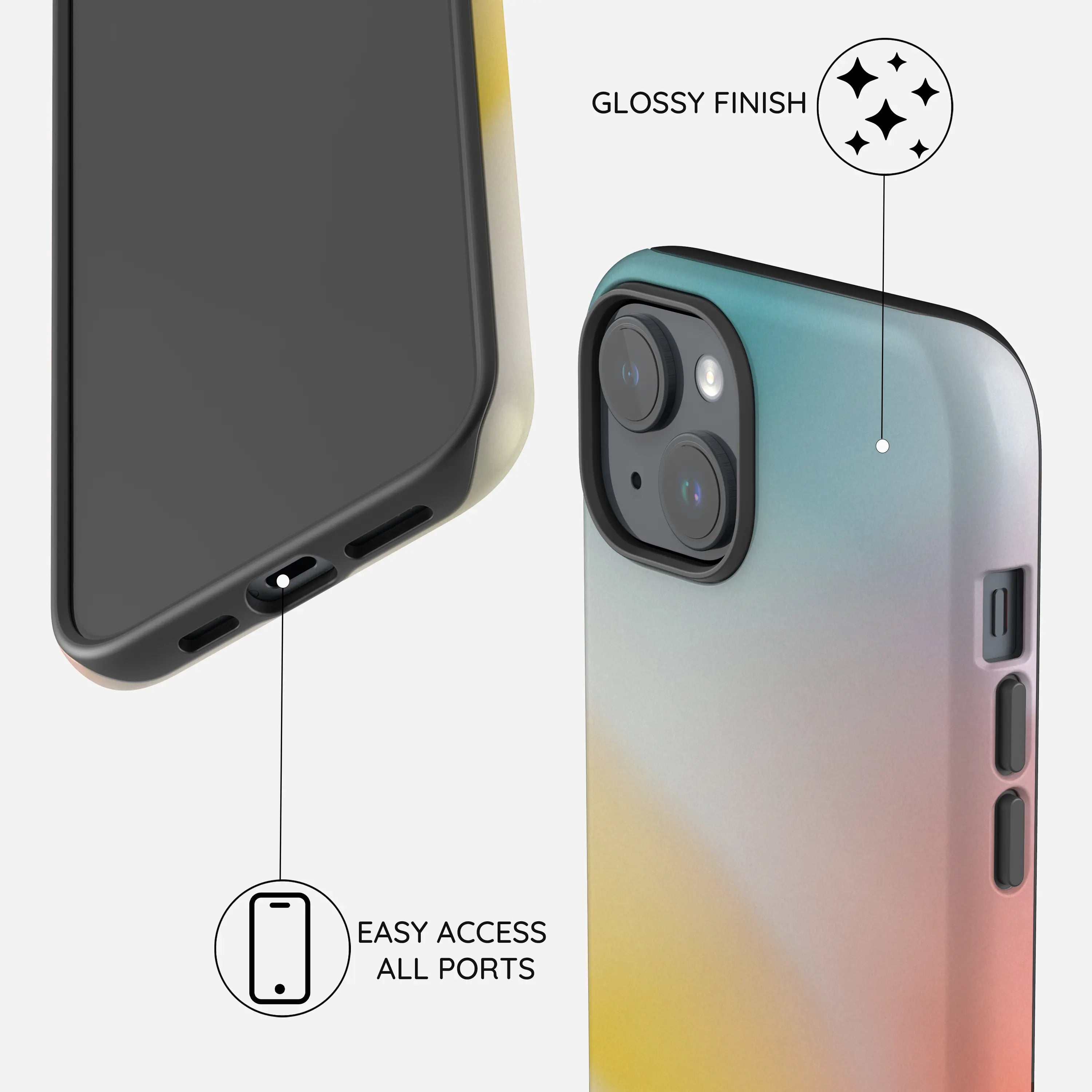 Vibrant Spectrum - iPhone 15 Plus Case