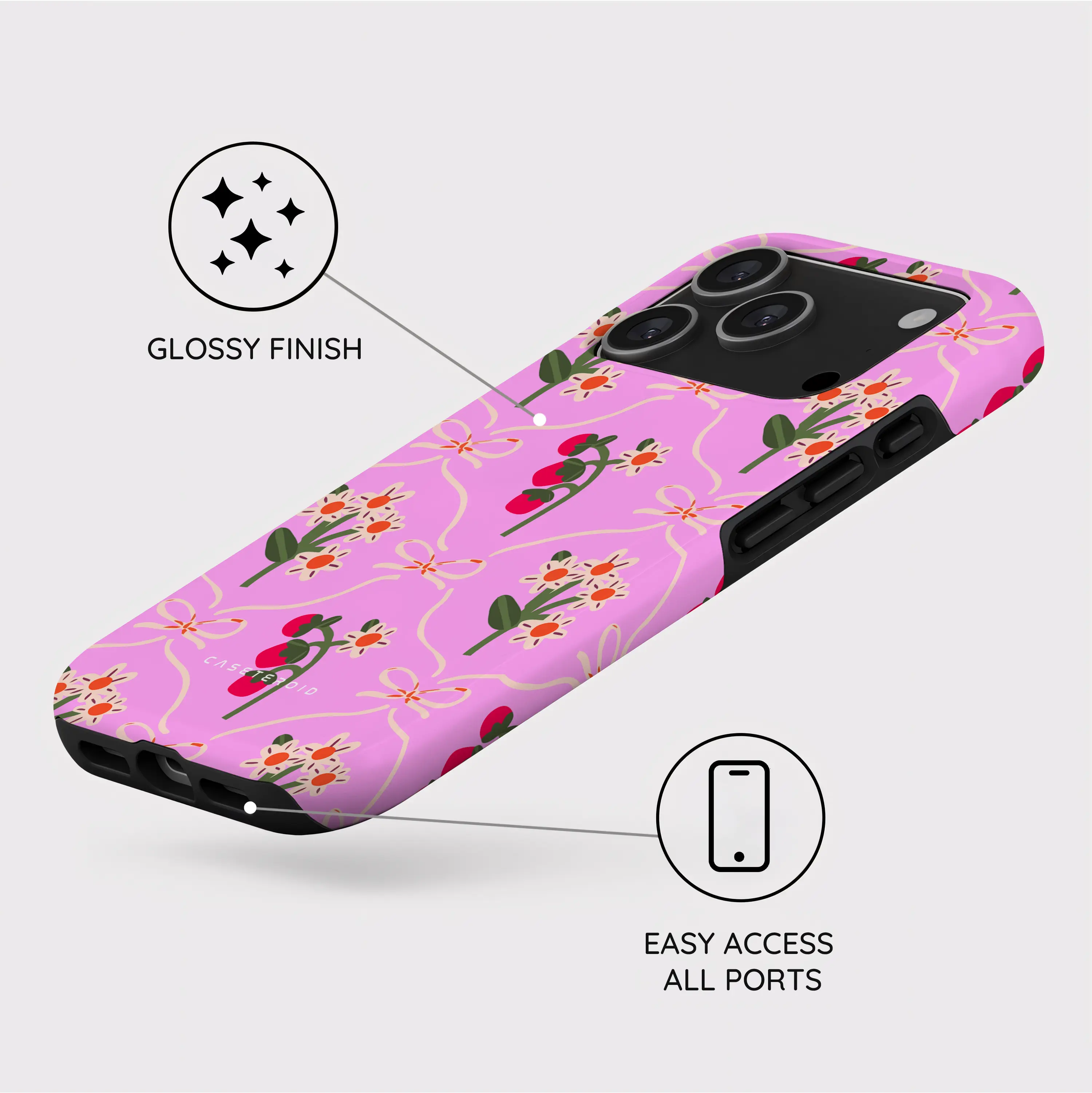 Vintage Bloom - iPhone 17 Pro Case