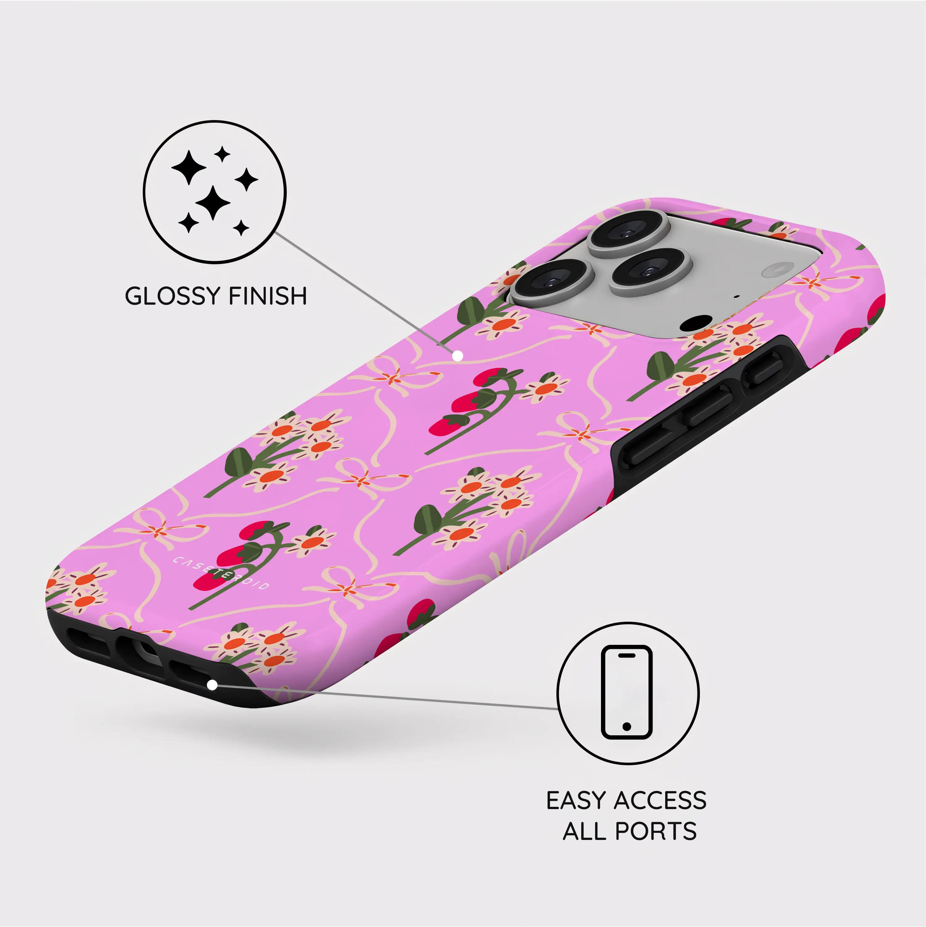 Vintage Bloom - iPhone 17 Pro Case